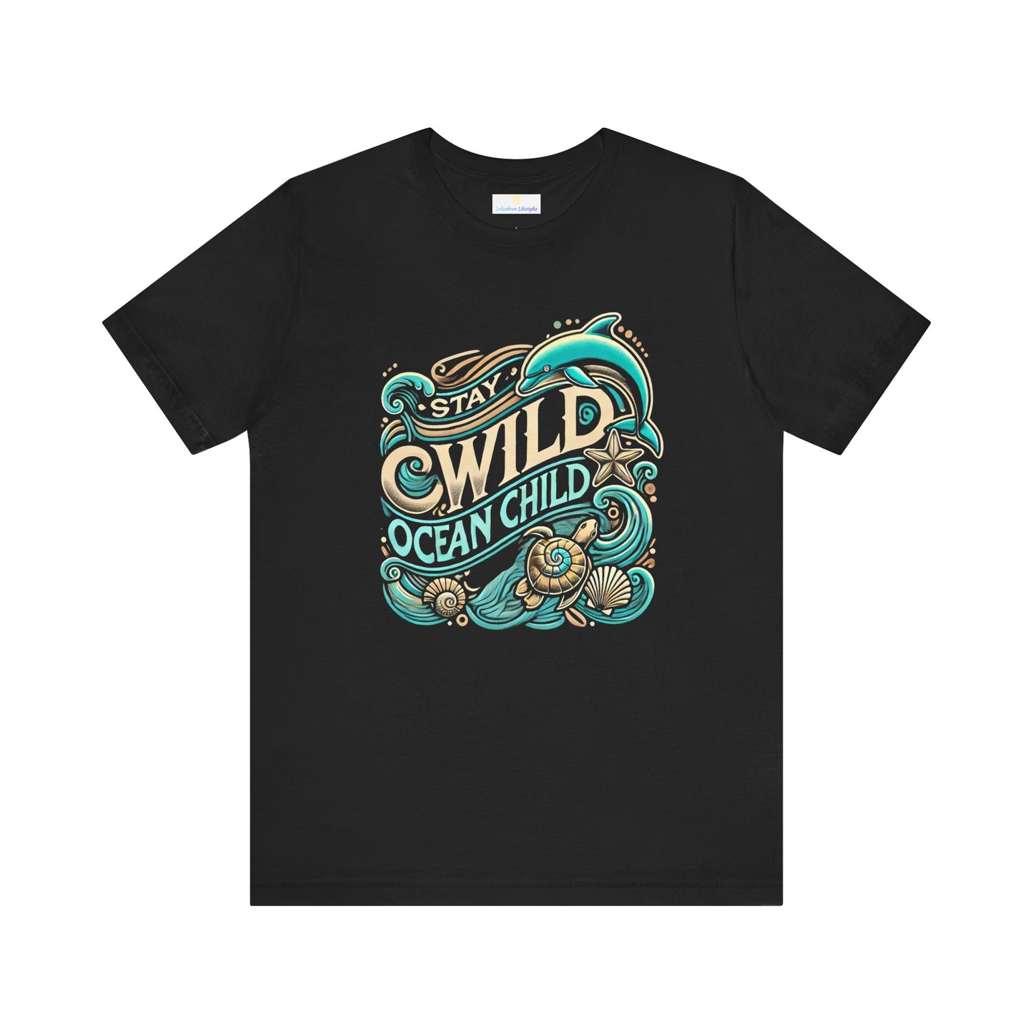 Stay Wild, Ocean Child Short Sleeve Tee