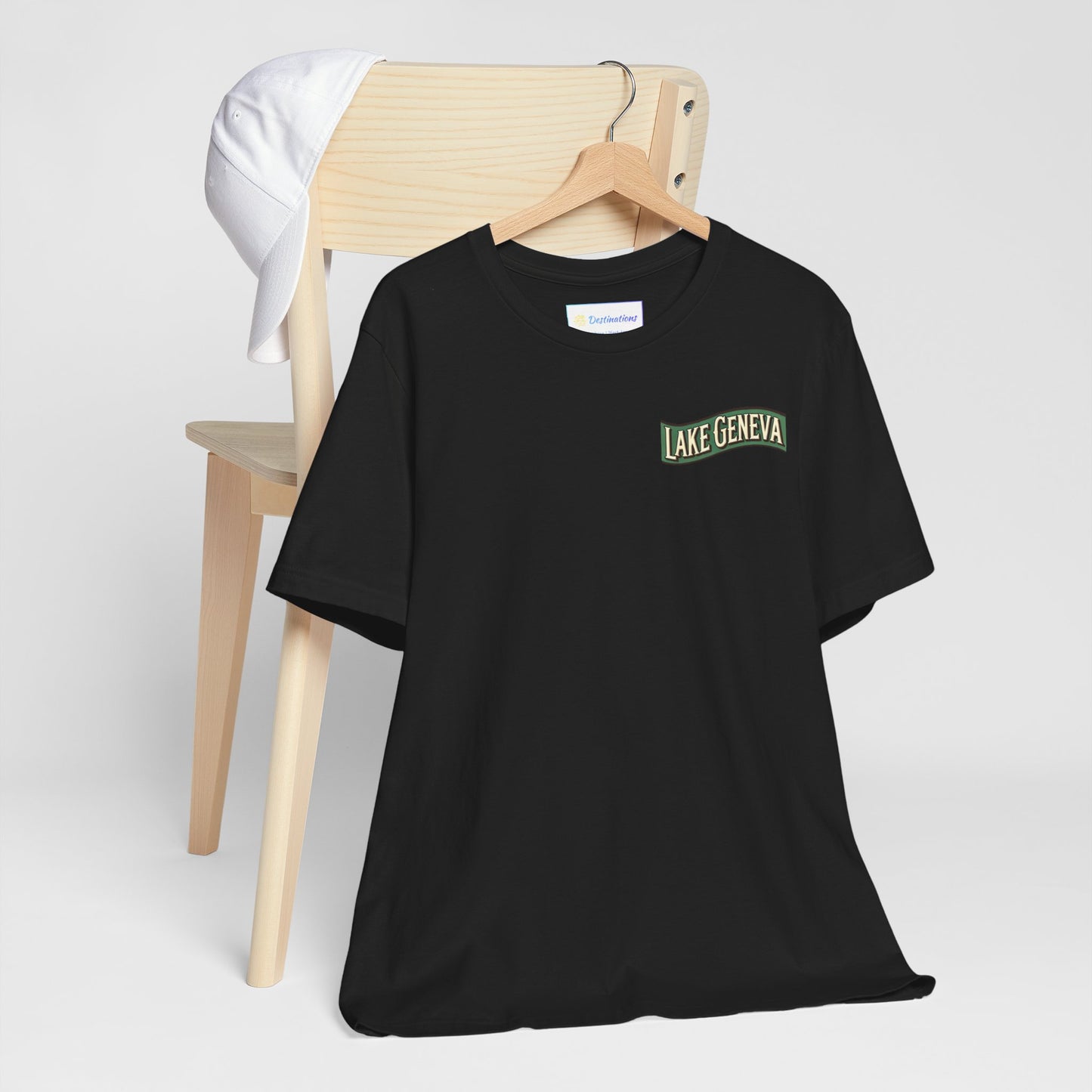Retro Lake Geneva Unisex Jersey Short Sleeve Tee