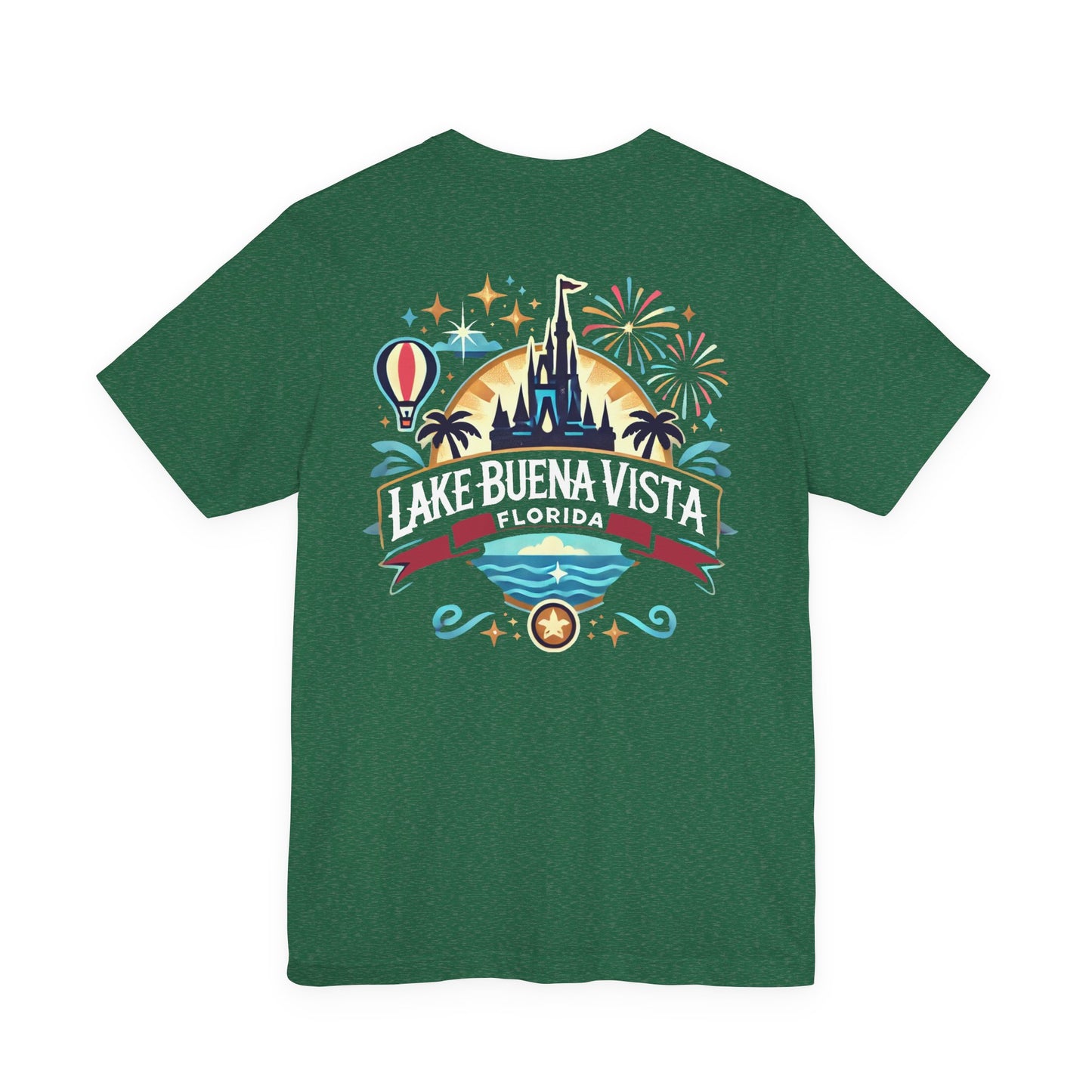 Adventurous Lake Buena Vista Unisex Jersey Short Sleeve Tee
