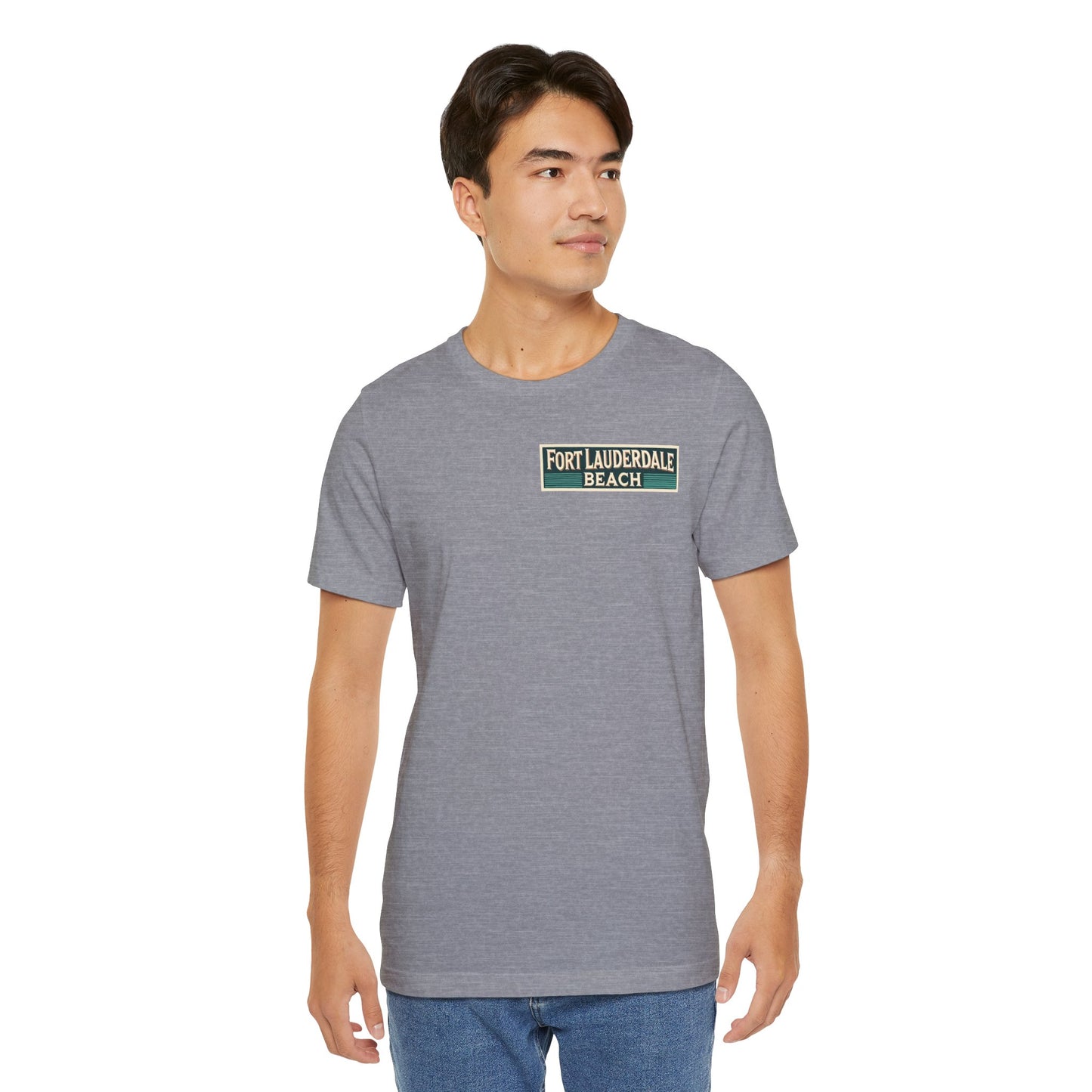 Vintage Fort Lauderdale Unisex Jersey Short Sleeve Tee