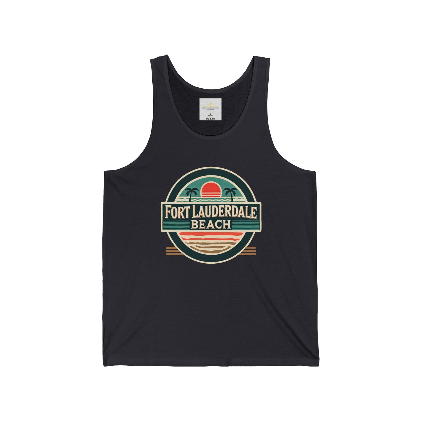 Vintage Fort Lauderdale Unisex Jersey Tank