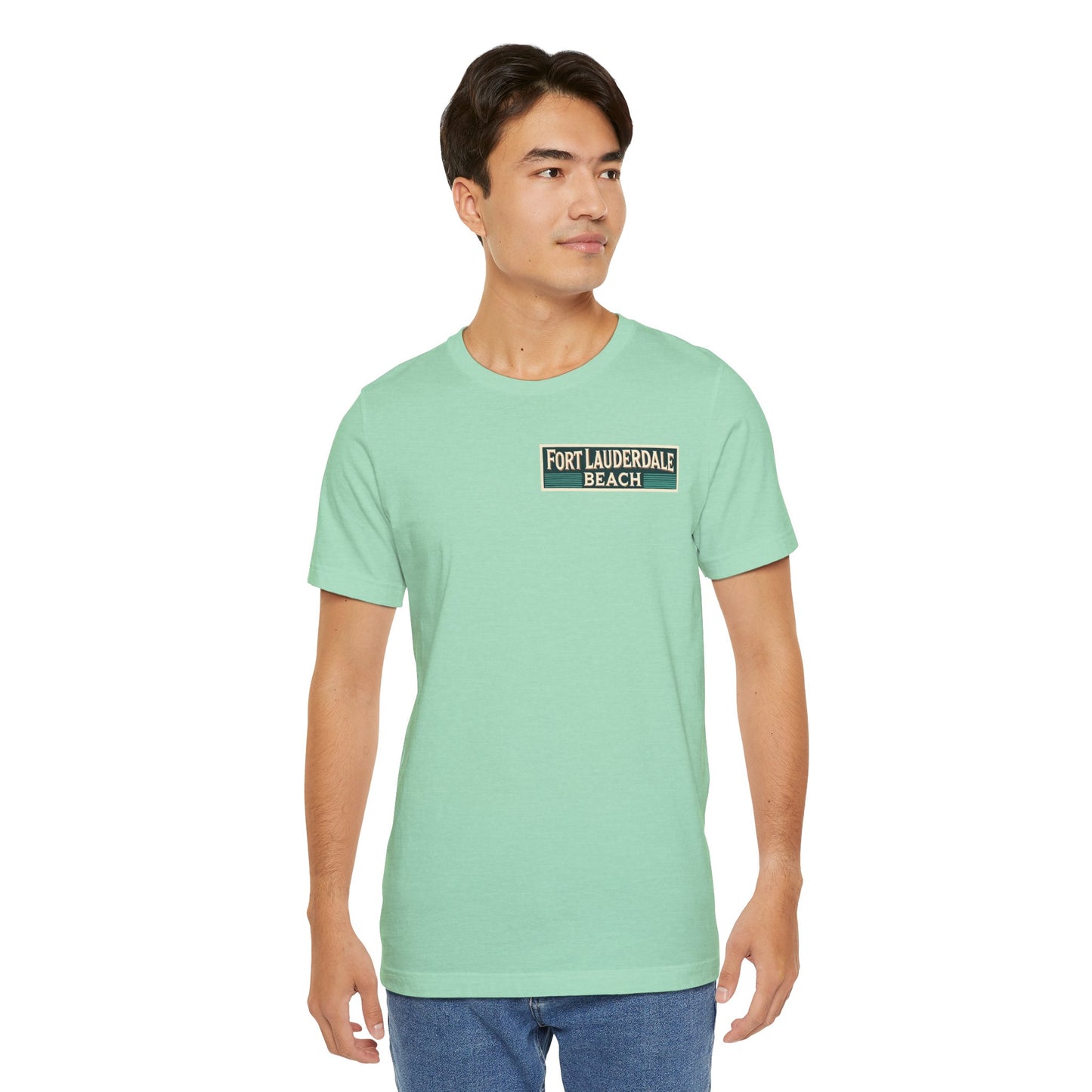 Vintage Fort Lauderdale Unisex Jersey Short Sleeve Tee