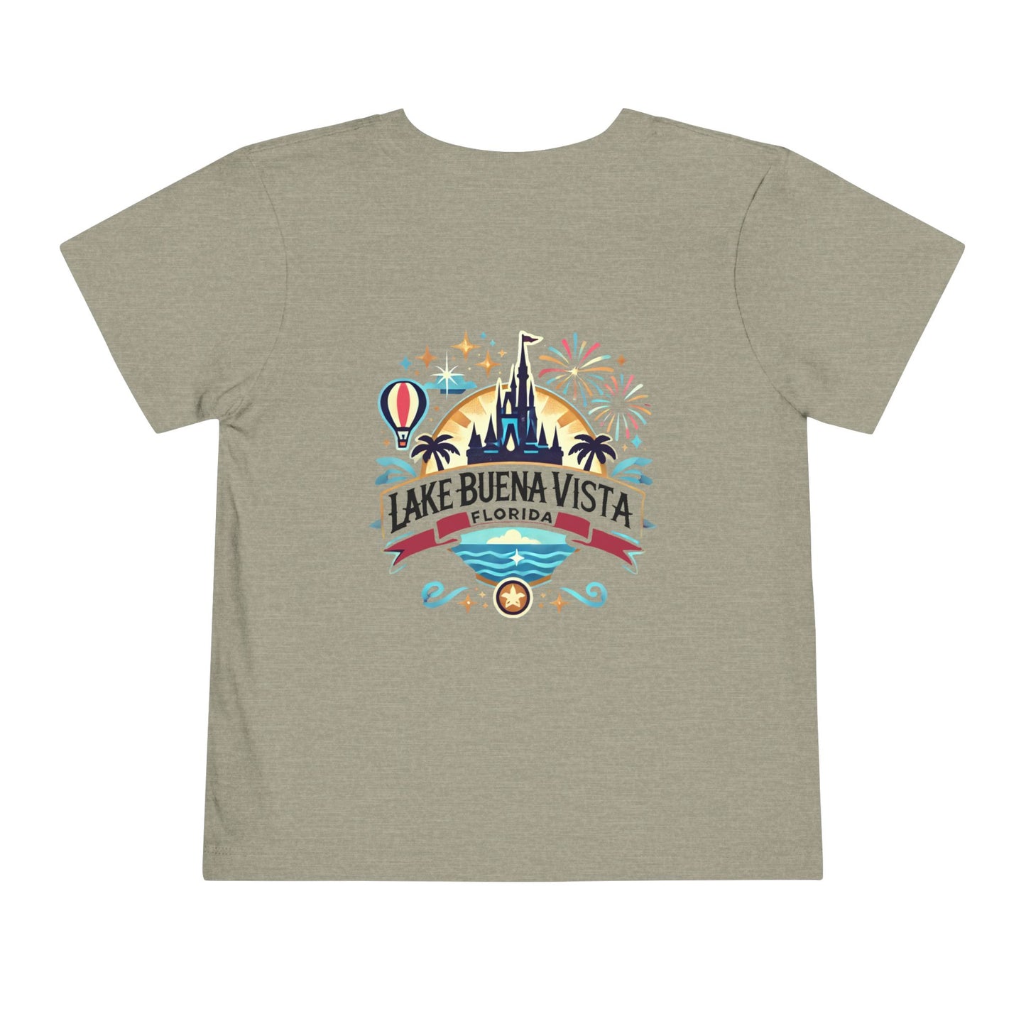 Adventurous Lake Buena Vista Unisex Toddler Short Sleeve Tee