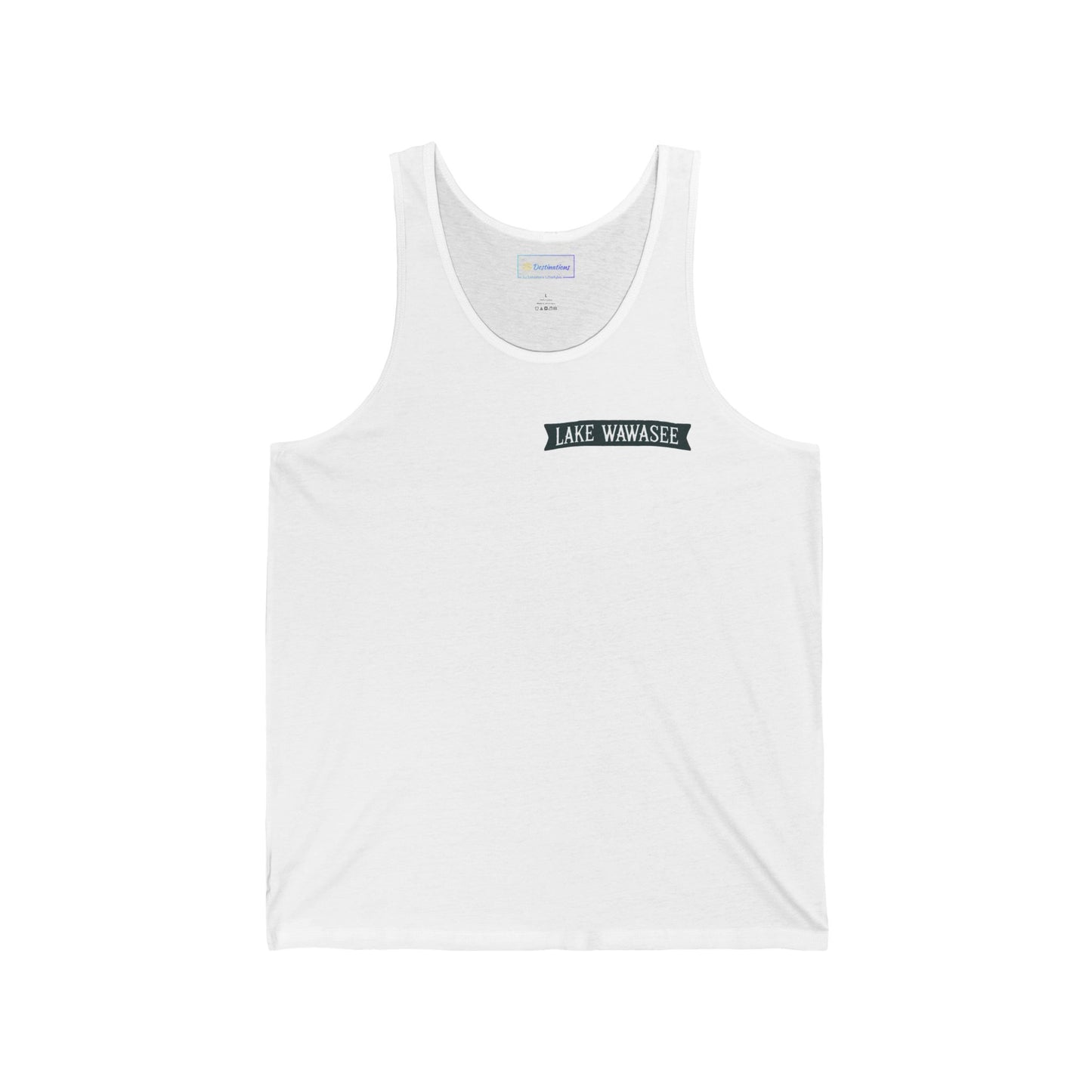 Vintage Lake Wawasee Unisex Jersey Tank