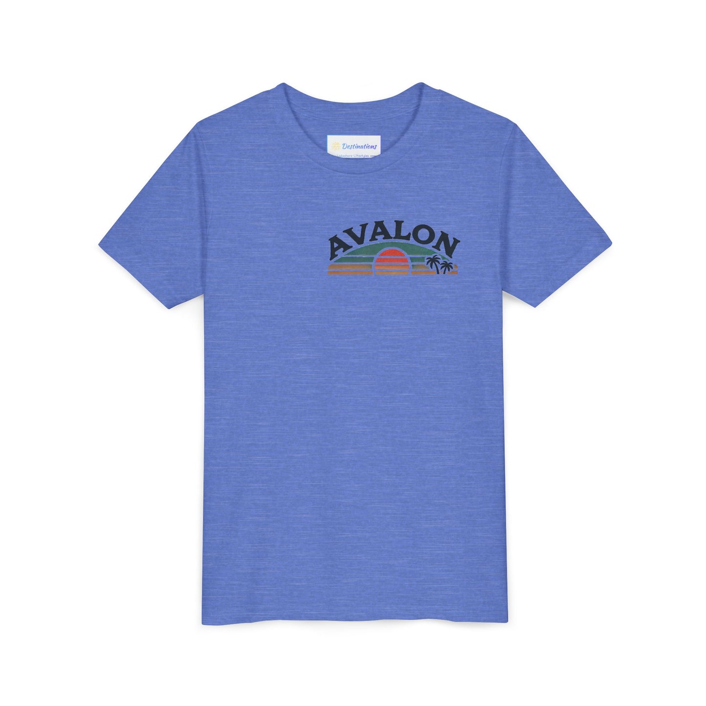 Retro Avalon Sunset Youth Short Sleeve Tee