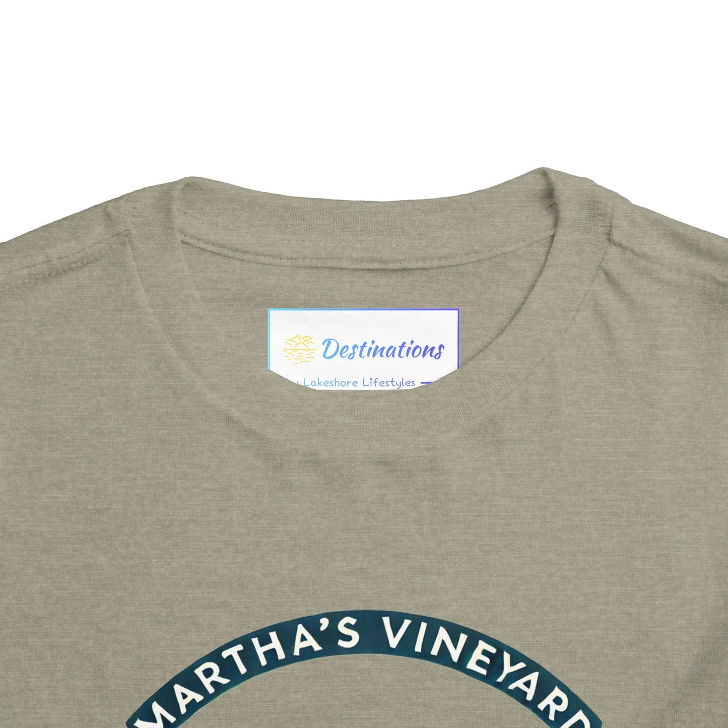 Vintage Martha's Vineyard Unisex Toddler Short Sleeve Tee