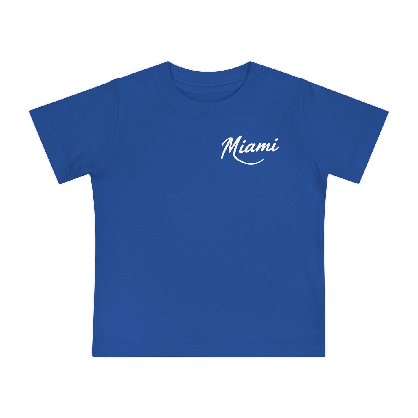 Retro Miami Unisex Baby Short Sleeve T-Shirt