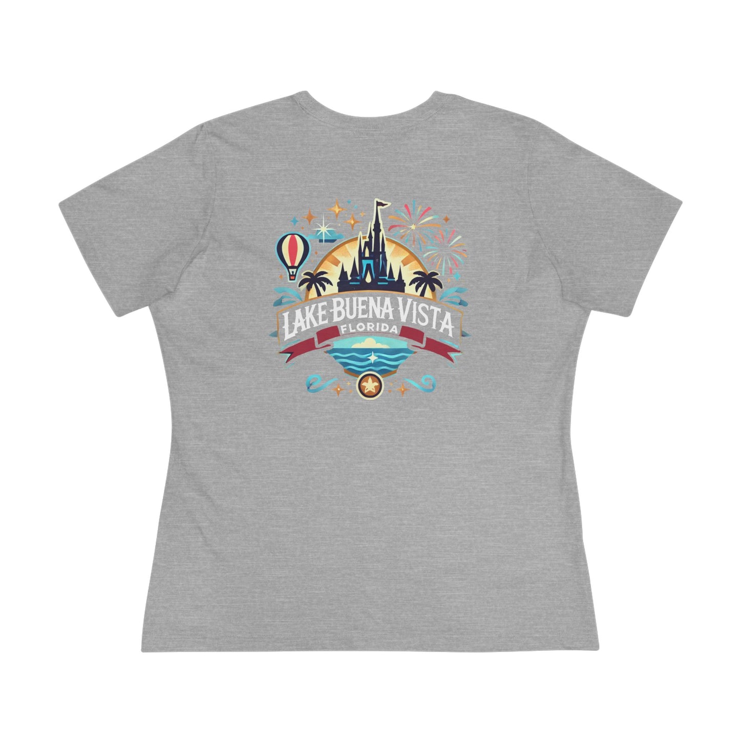 Adventurous Lake Buena Vista Women's Cotton Tee