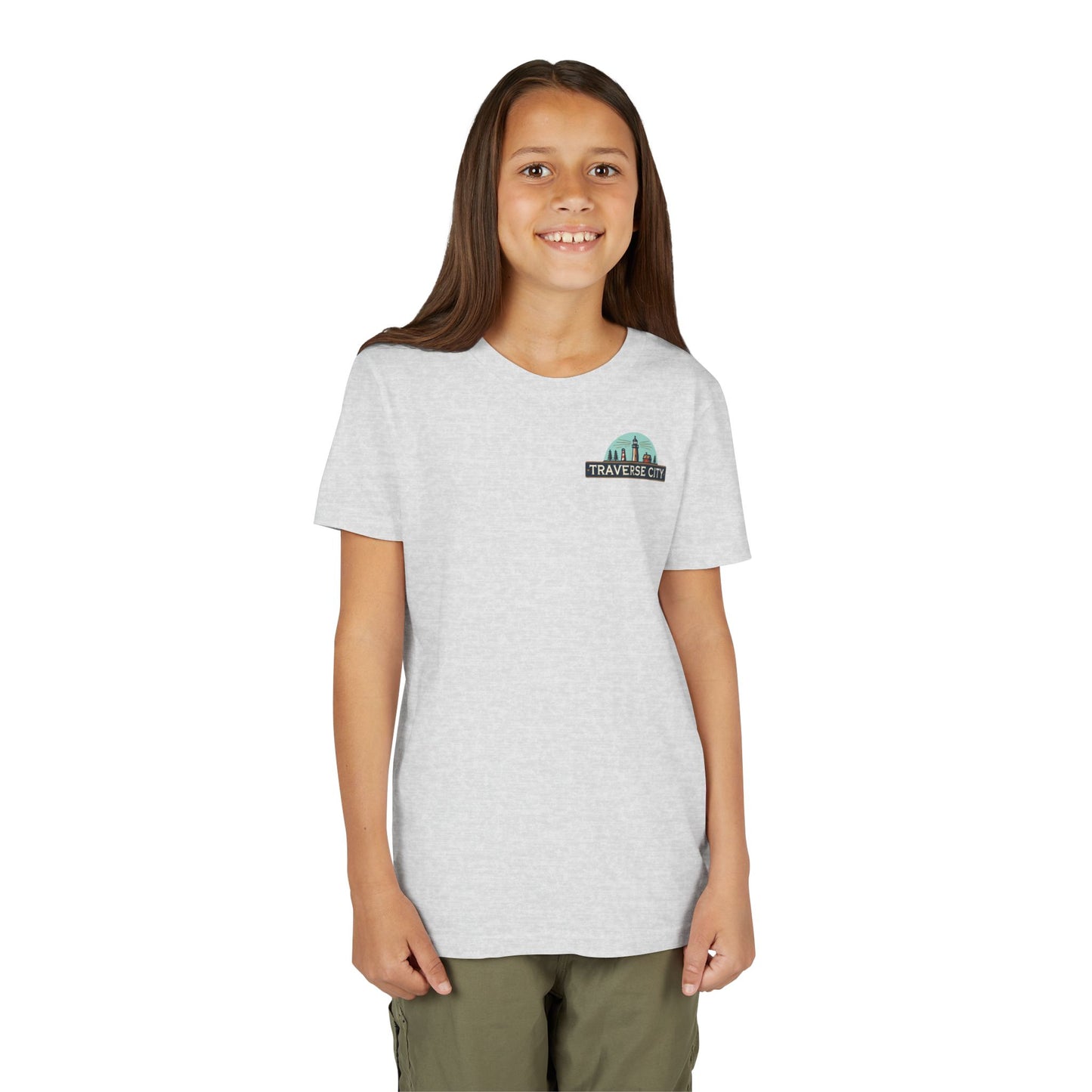 Vintage Traverse City Unisex Youth Short Sleeve Tee