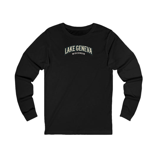 Vintage Lake Geneva Unisex Jersey Long Sleeve Tee