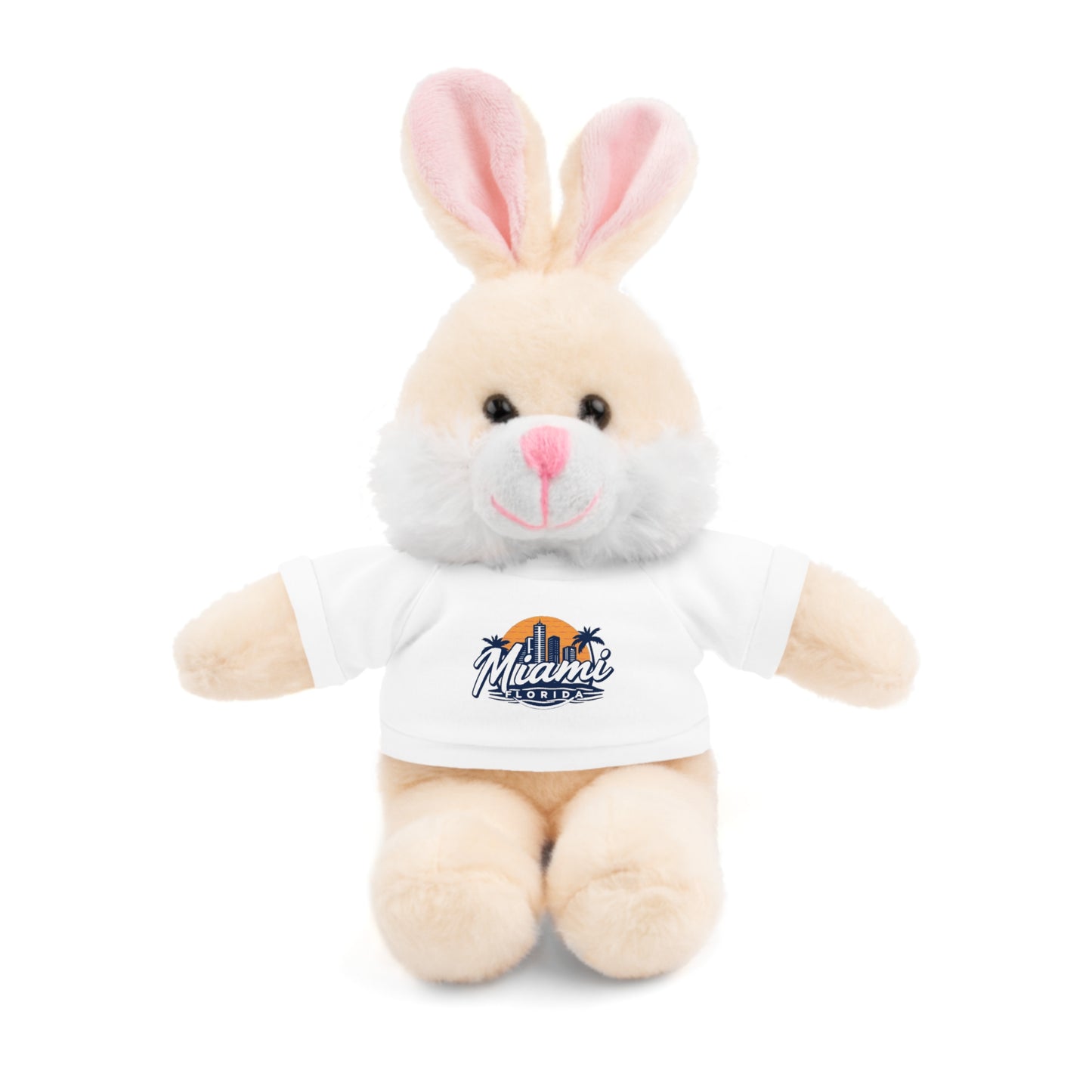 Retro Miami Stuffed Animals with Tee