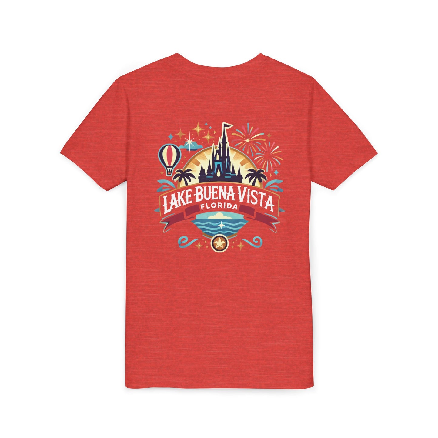 Adventurous Lake Buena Vista Unisex Youth Short Sleeve Tee