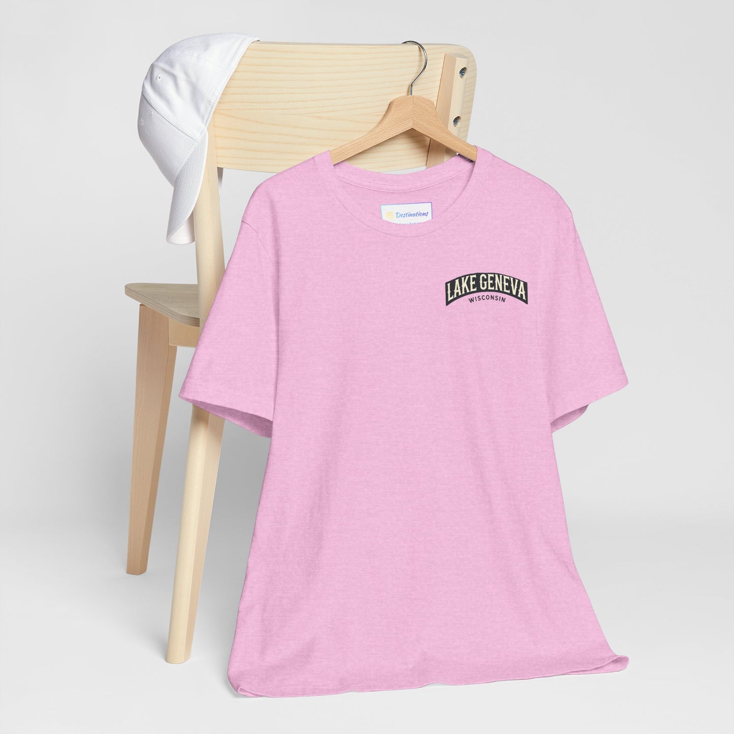 Vintage Lake Geneva Unisex Jersey Short Sleeve Tee