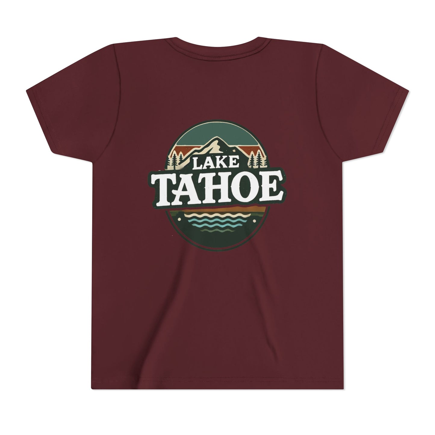 Vintage Lake Tahoe Unisex Youth Short Sleeve Tee