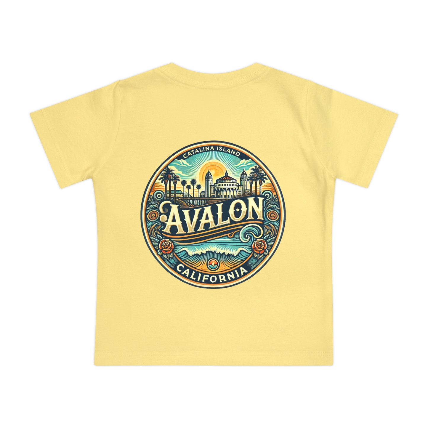 Elegant Avalon Unisex Baby Short Sleeve T-Shirt