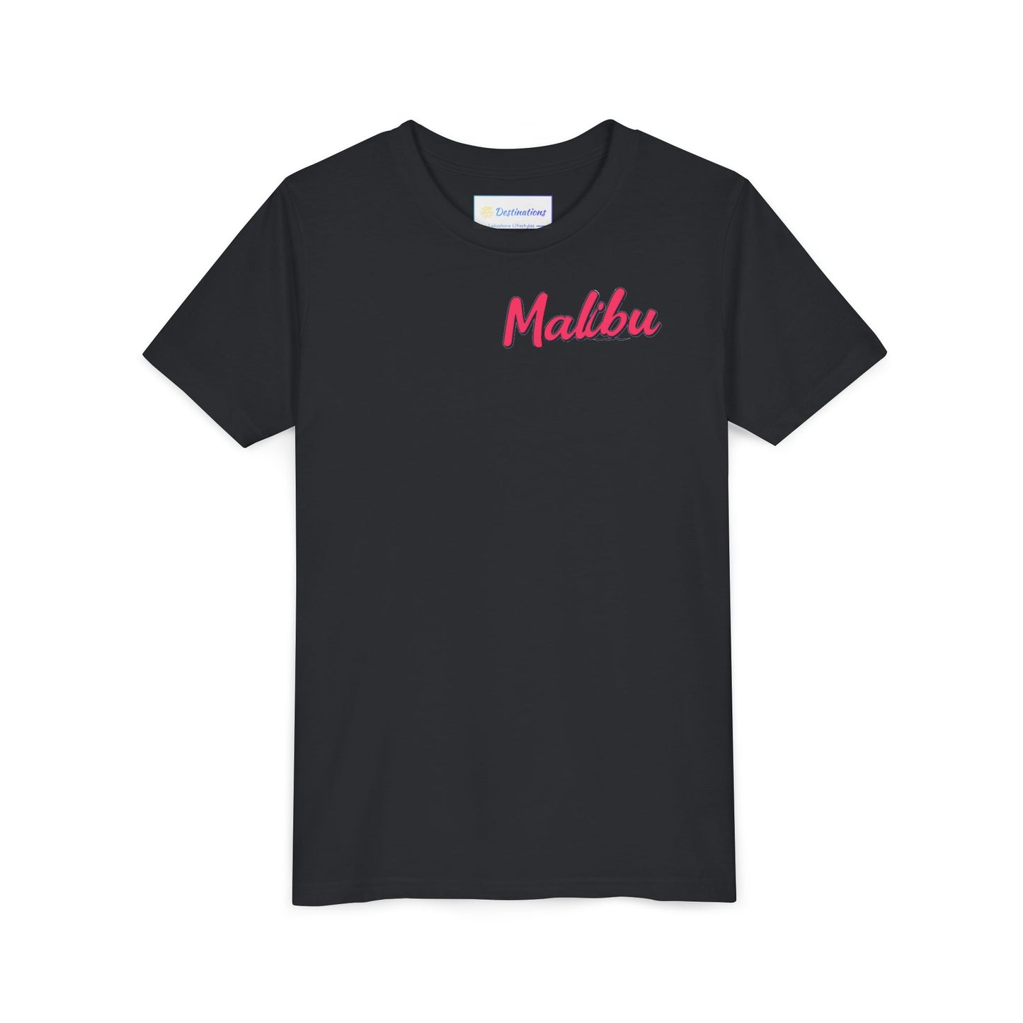 Retro Malibu Unisex Youth Short Sleeve Tee