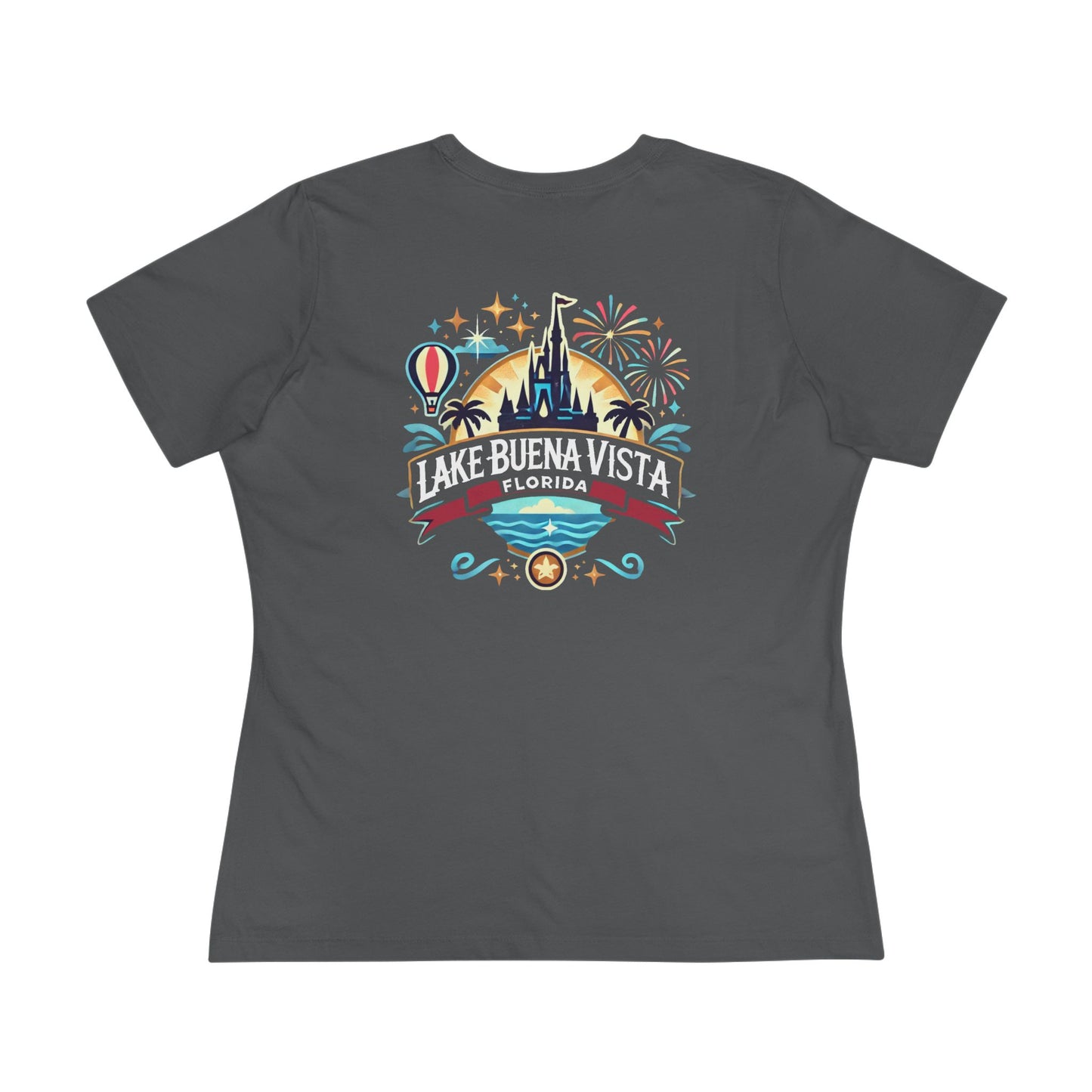 Adventurous Lake Buena Vista Women's Cotton Tee