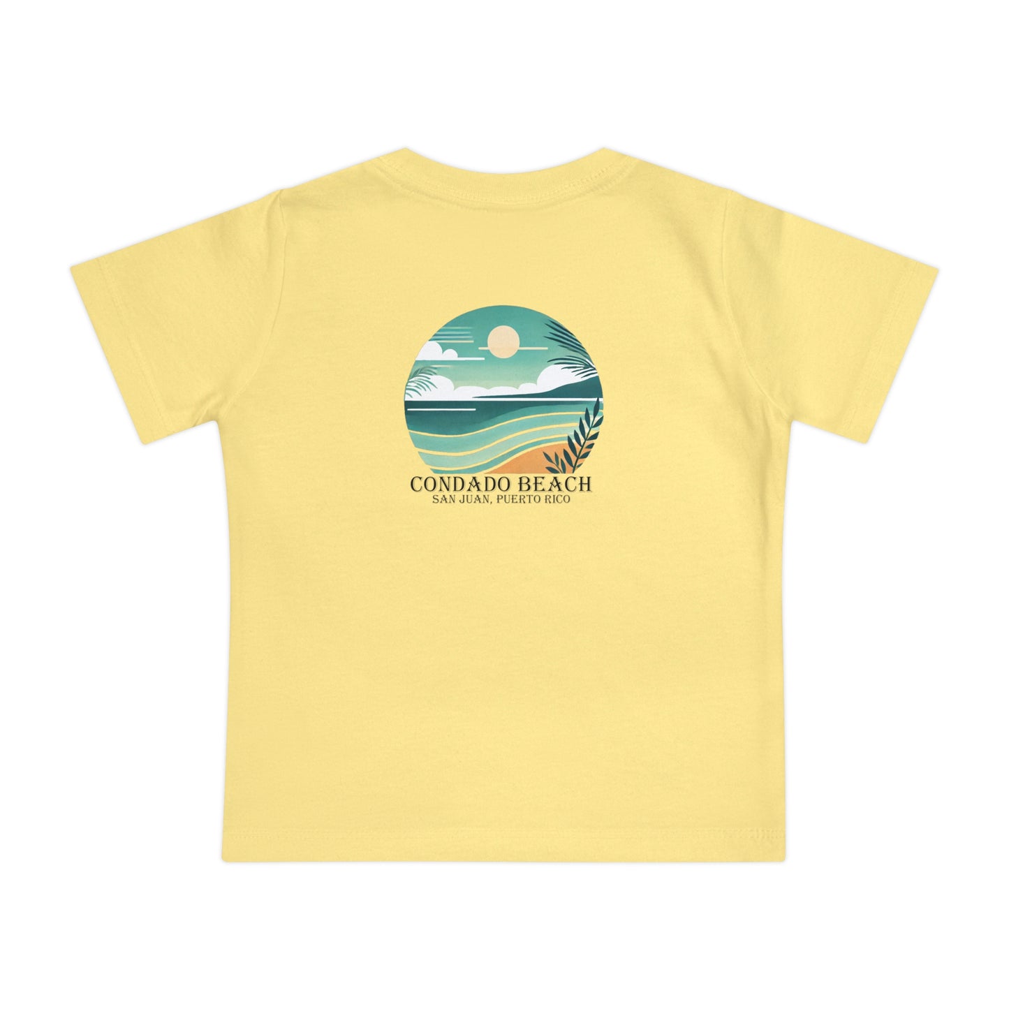 Coastal Vibes Condado Beach Unisex Baby Short Sleeve T-Shirt