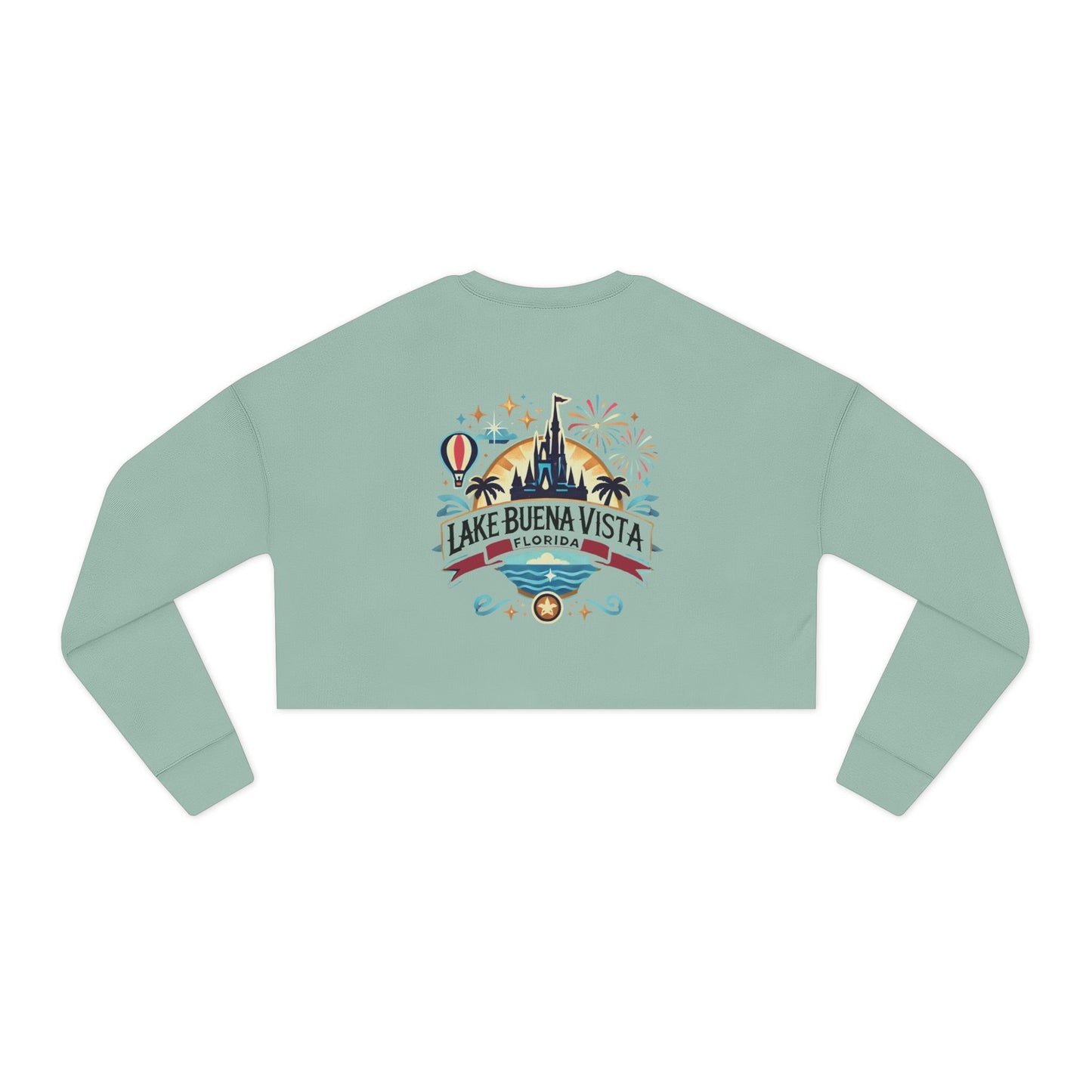 Adventurous Lake Buena Vista Women's Cropped Sweatshirt