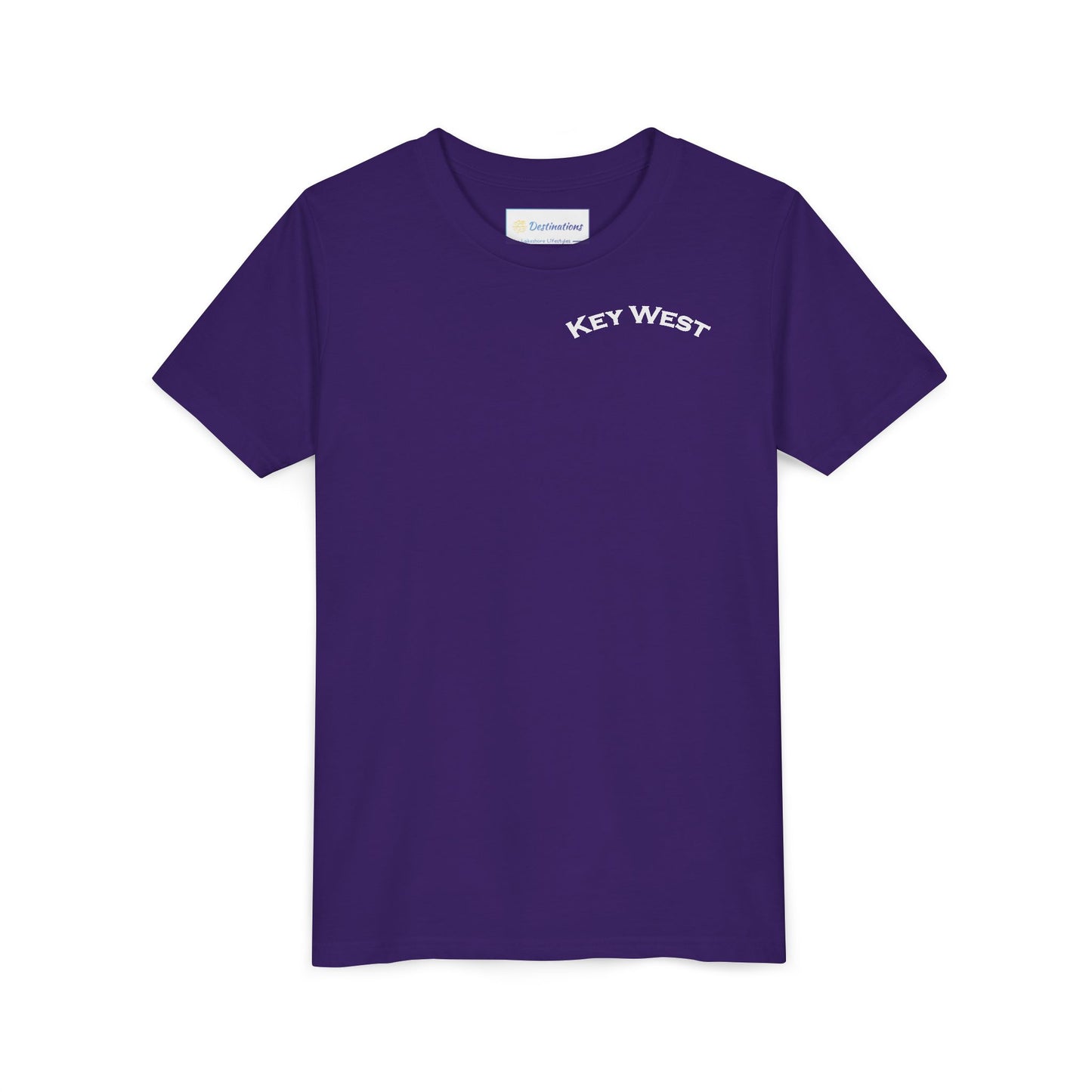 Vibrant Key West Youth Short Sleeve Tee