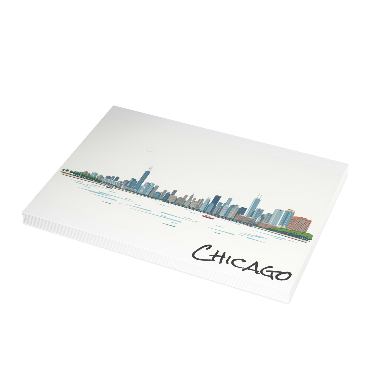 Chicago Skyline 2 Postcard Bundle