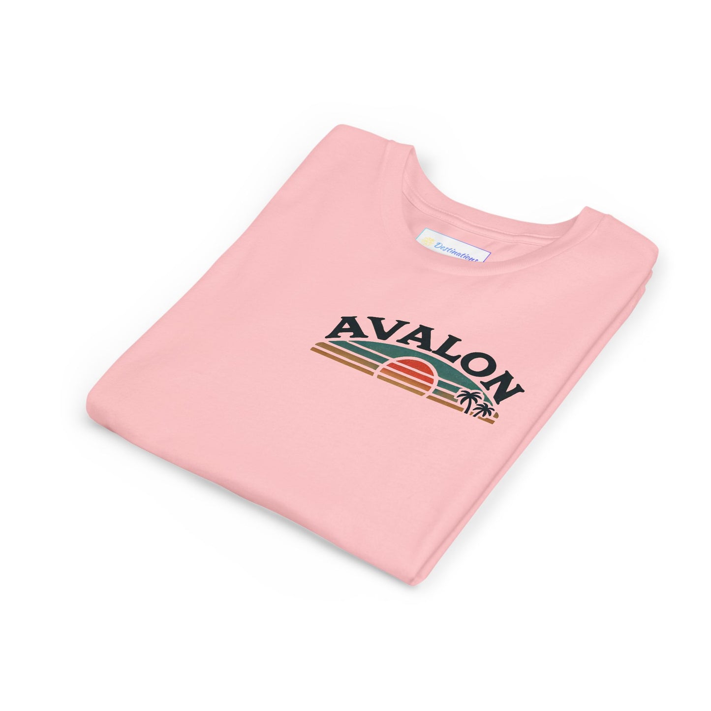 Retro Avalon Sunset Youth Short Sleeve Tee