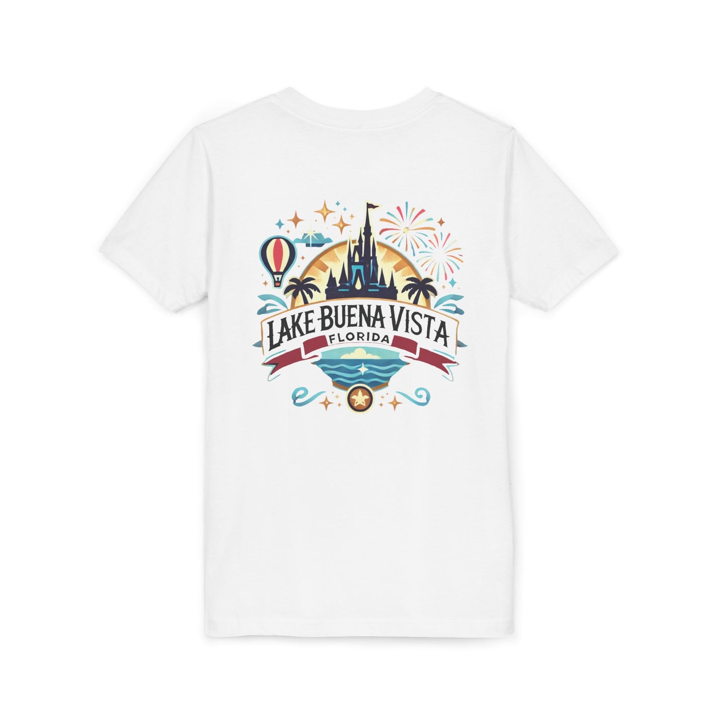 Adventurous Lake Buena Vista Unisex Youth Short Sleeve Tee
