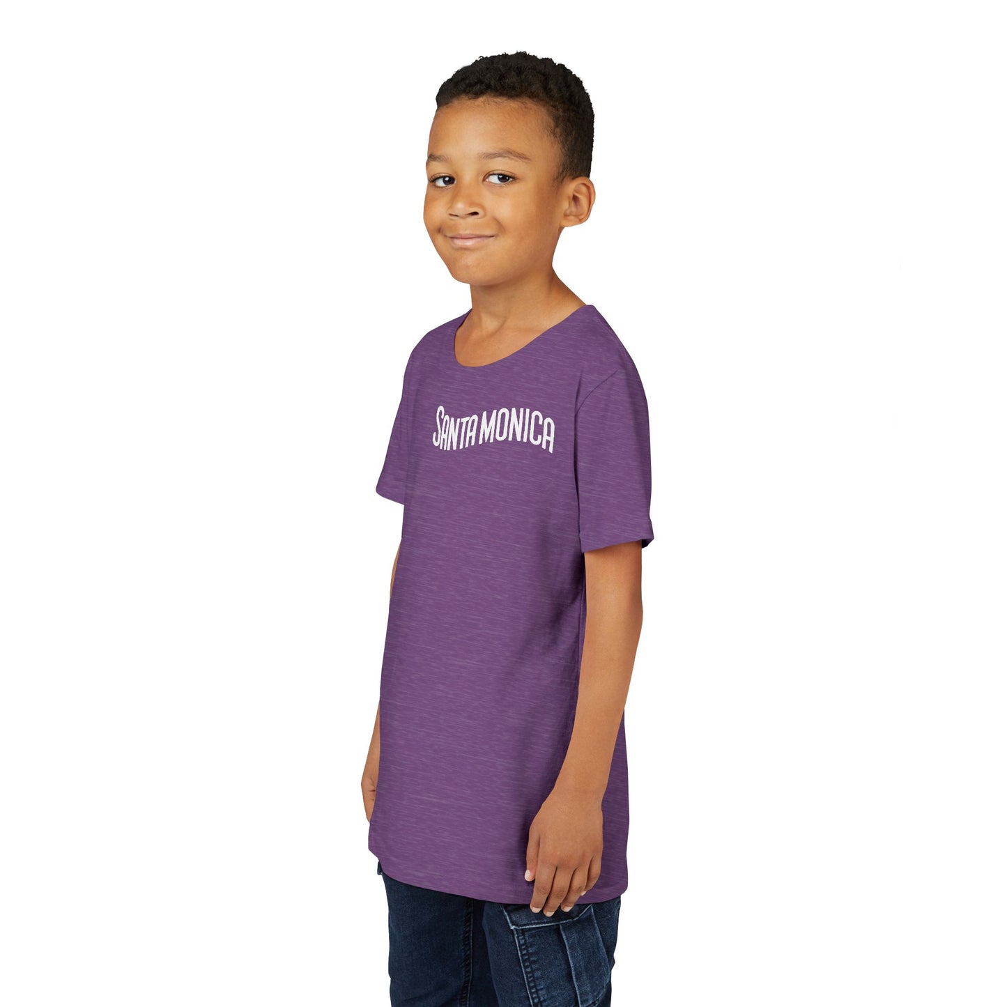 Vibrant Santa Monica Youth Short Sleeve Tee