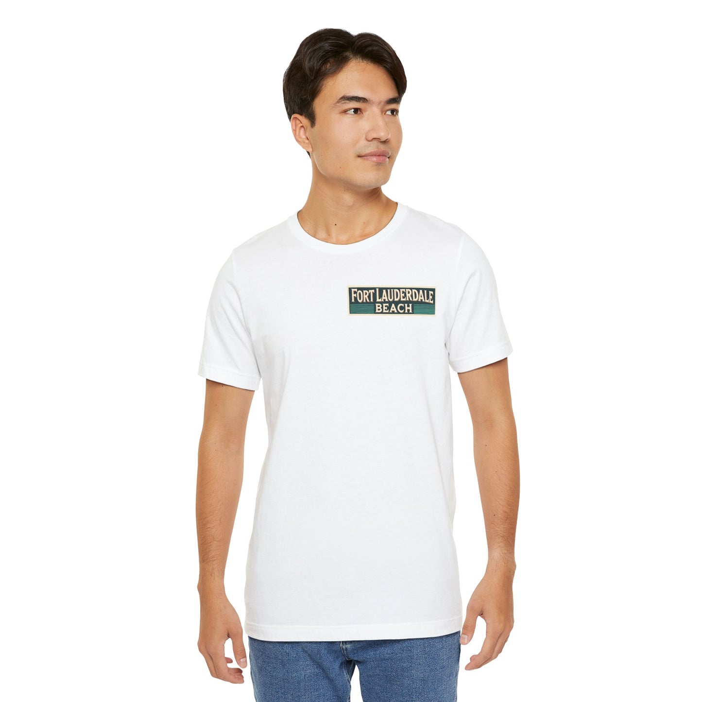Vintage Fort Lauderdale Unisex Jersey Short Sleeve Tee
