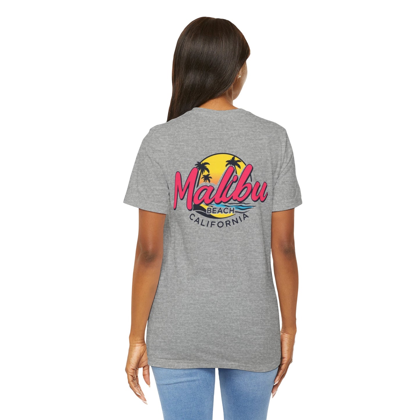 Retro Malibu Unisex Jersey Short Sleeve Tee