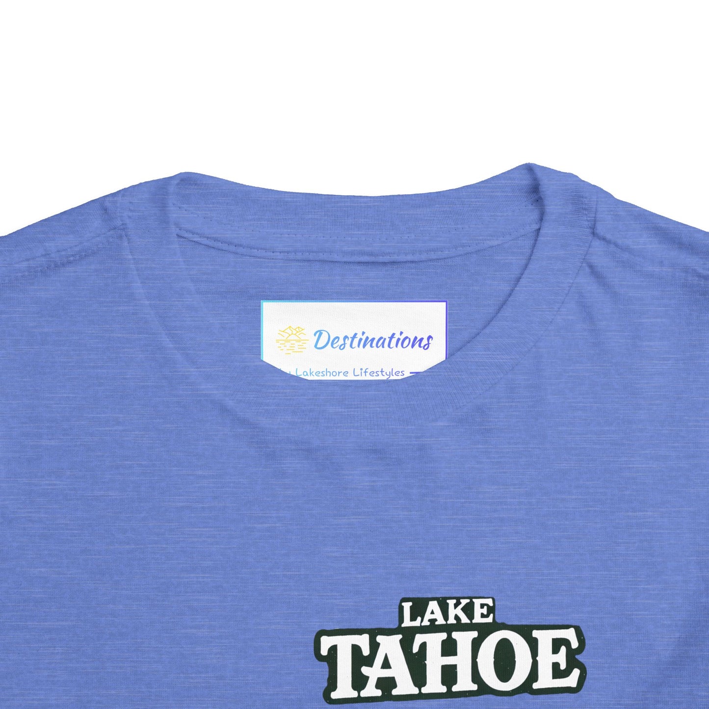 Vintage Lake Tahoe Unisex Toddler Short Sleeve Tee