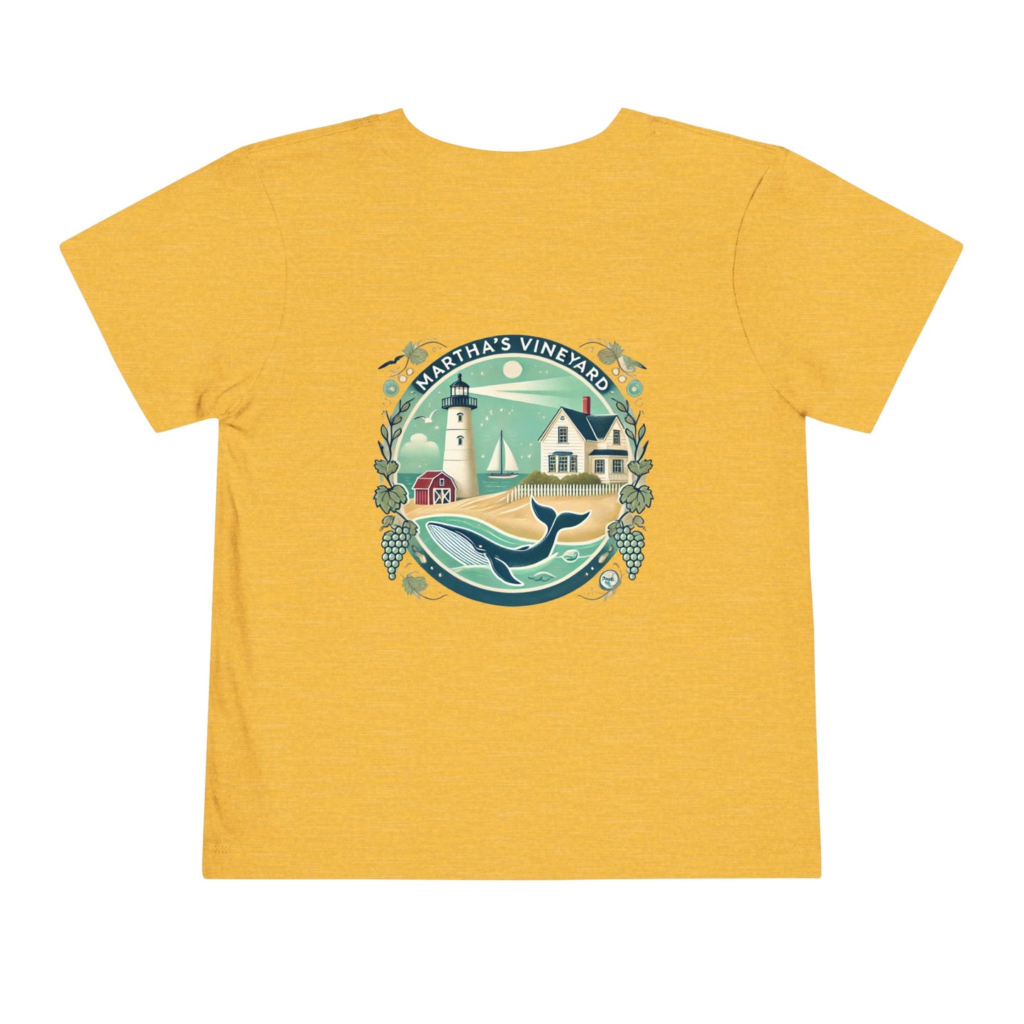 Vintage Martha's Vineyard Unisex Toddler Short Sleeve Tee
