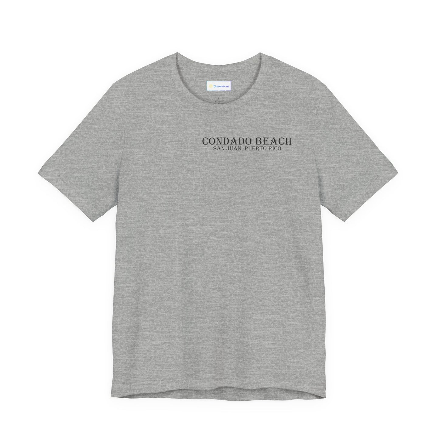 Coastal Vibes Condado Beach Unisex Jersey Short Sleeve Tee