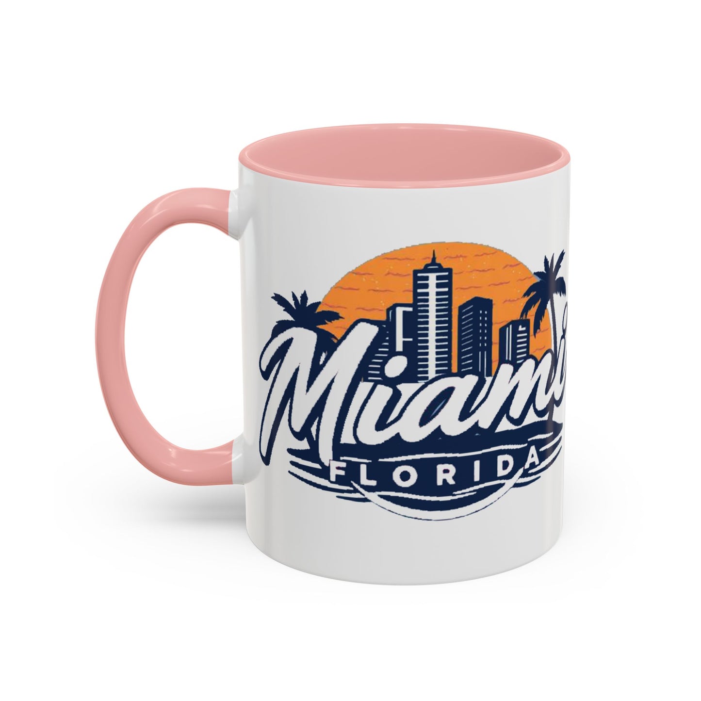 Retro Miami Accent Coffee Mug