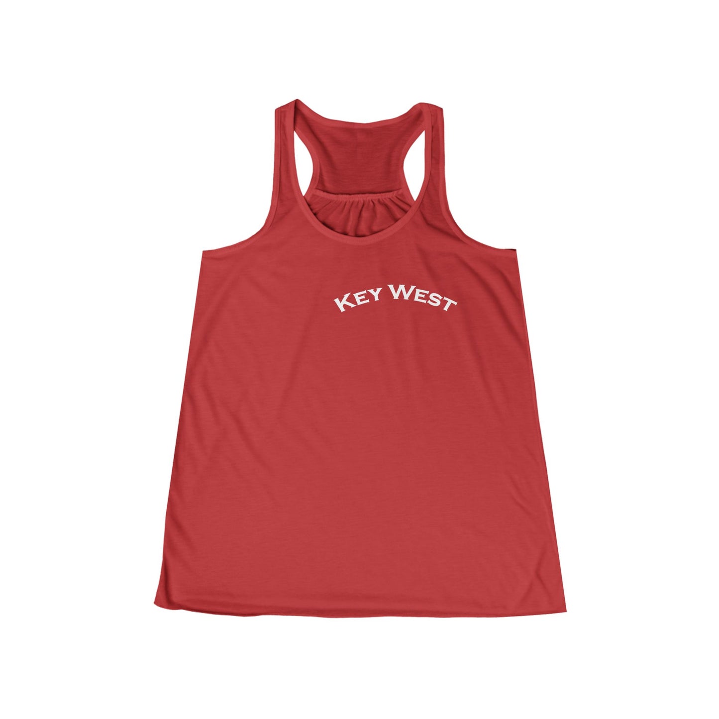 Vibrant Key West Women's Flowy Racerback Tank