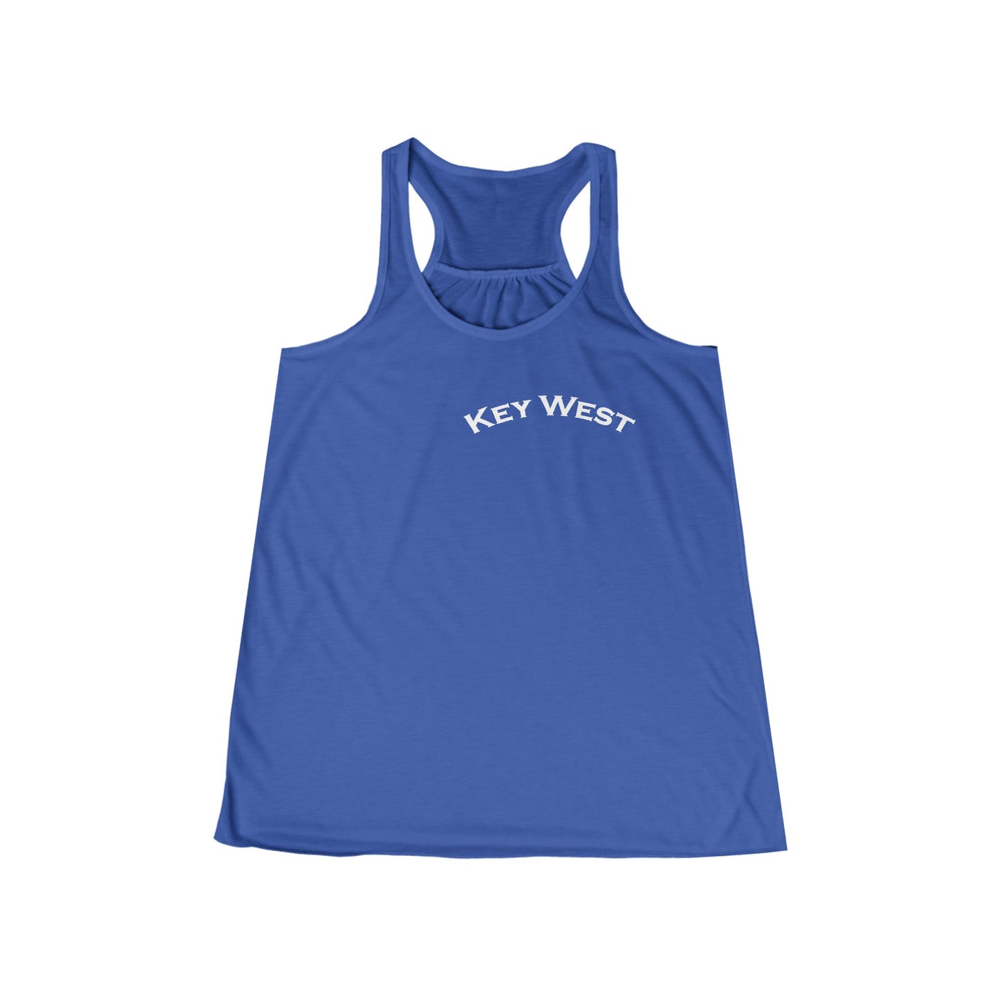 Vibrant Key West Women's Flowy Racerback Tank
