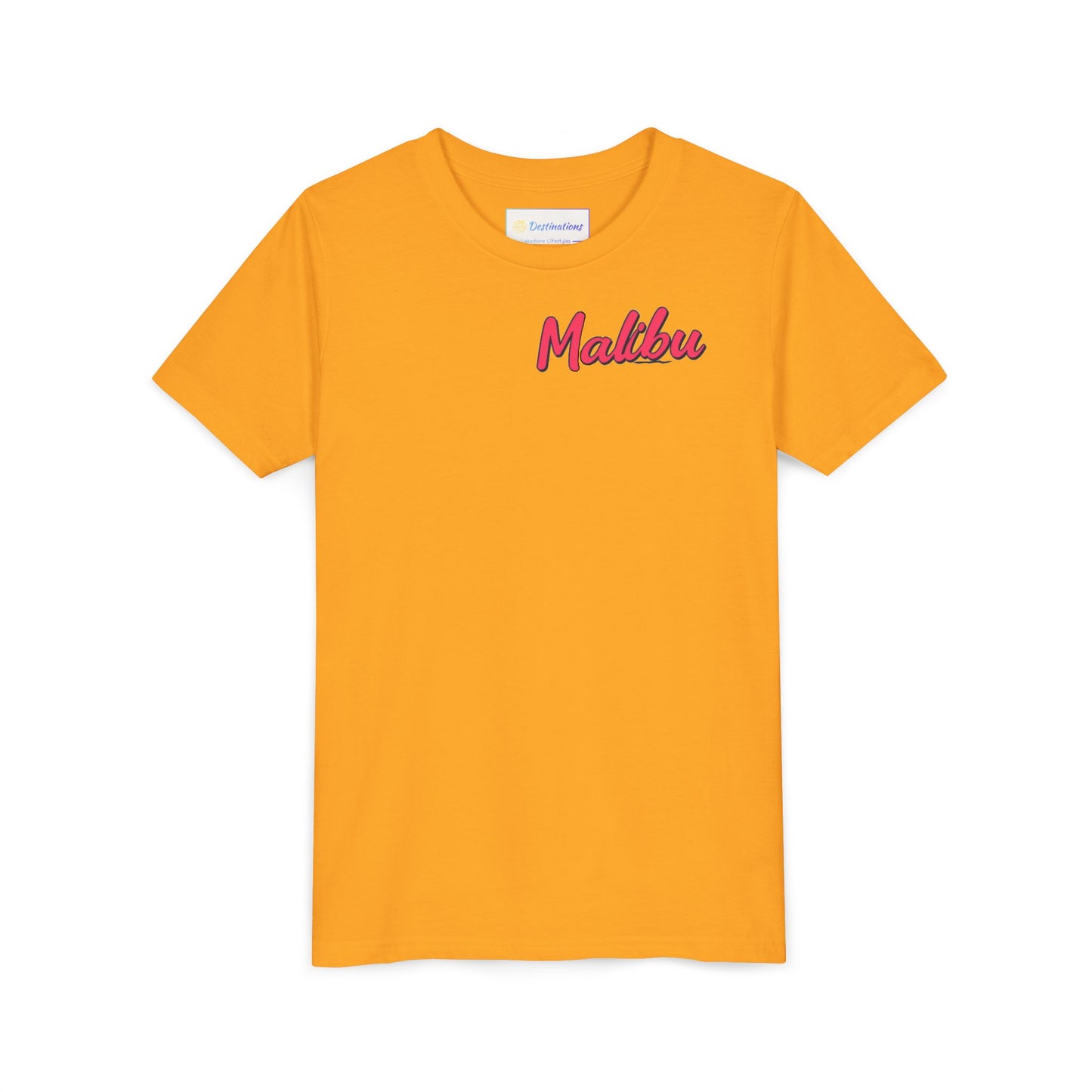 Retro Malibu Unisex Youth Short Sleeve Tee