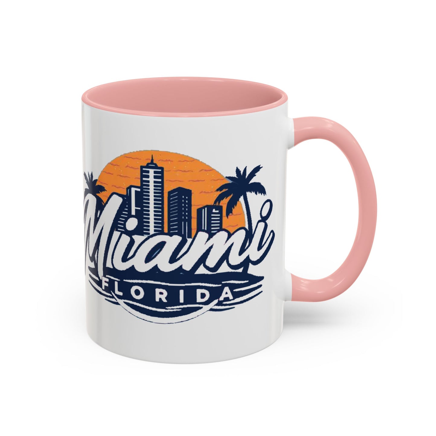 Retro Miami Accent Coffee Mug