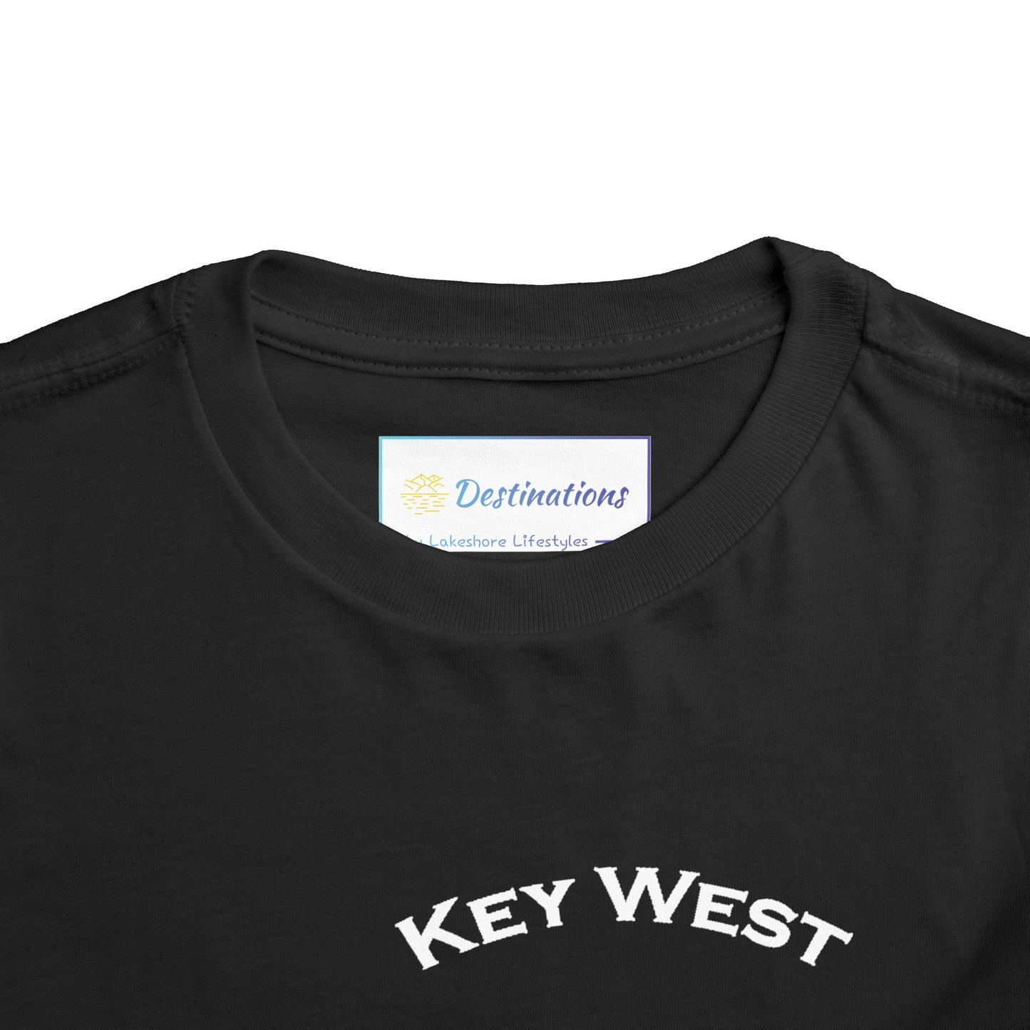 Vibrant Key West Unisex Toddler Short Sleeve Tee