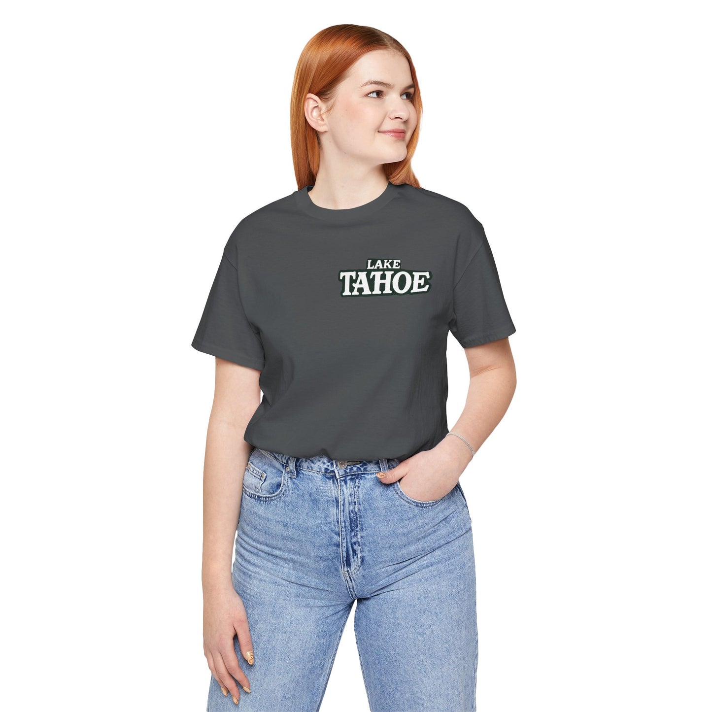 Vintage Lake Tahoe Unisex Jersey Short Sleeve Tee