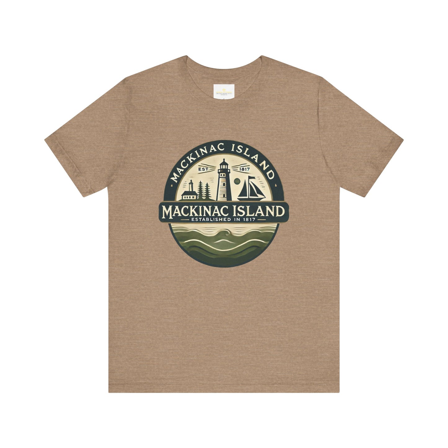 Vintage Mackinac Island Unisex Jersey Short Sleeve Tee