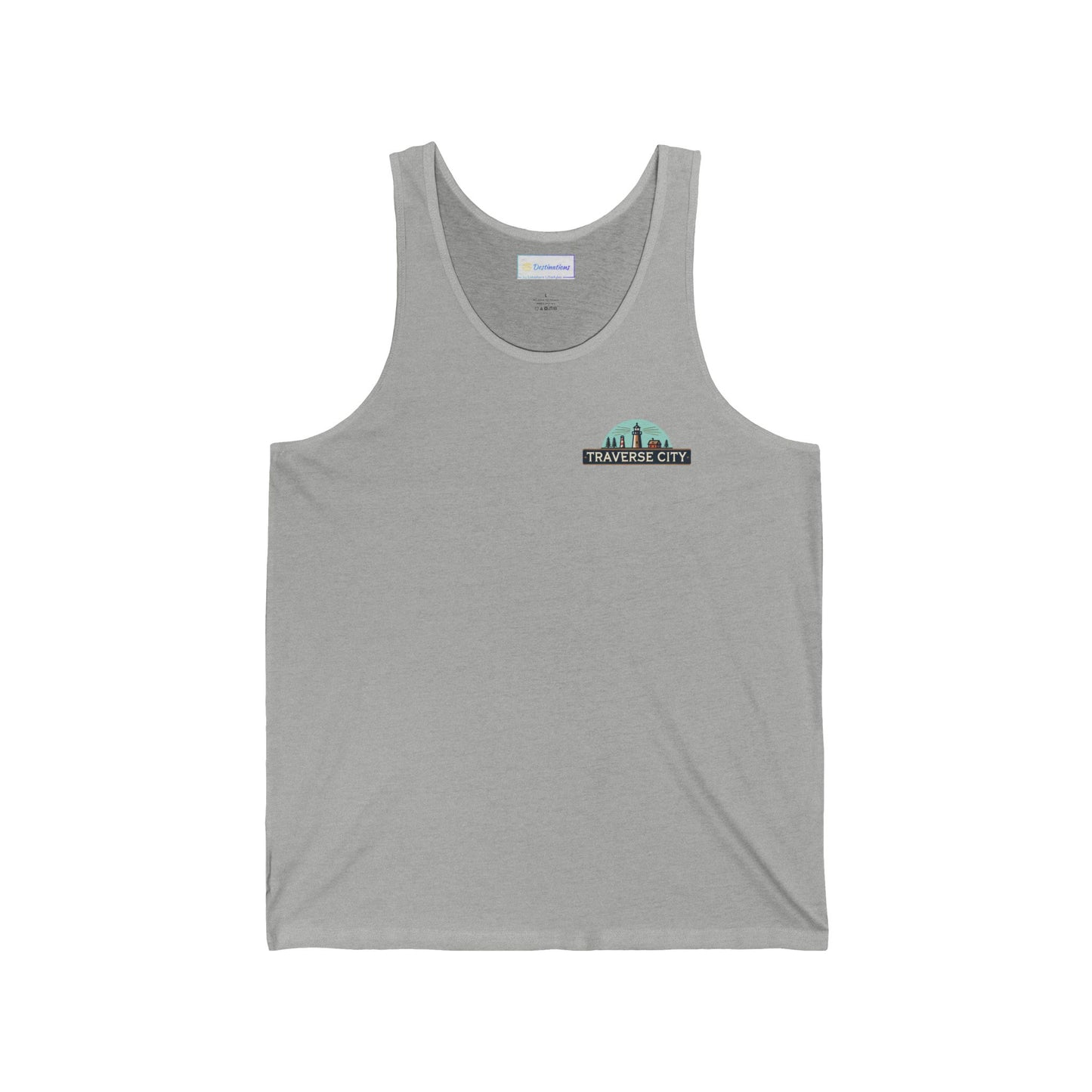Vintage Traverse City Unisex Jersey Tank