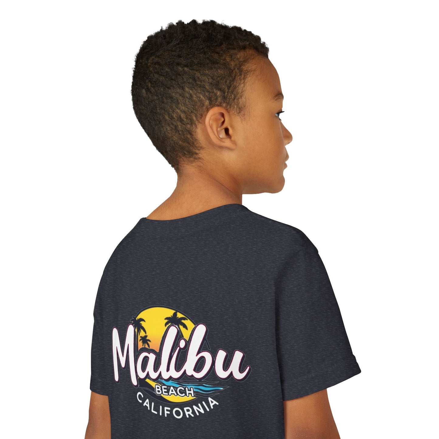 Retro Malibu Unisex Youth Short Sleeve Tee