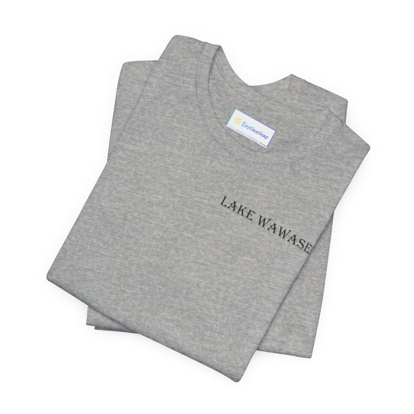 Latitudes Lake Wawasee Unisex Jersey Short Sleeve Tee