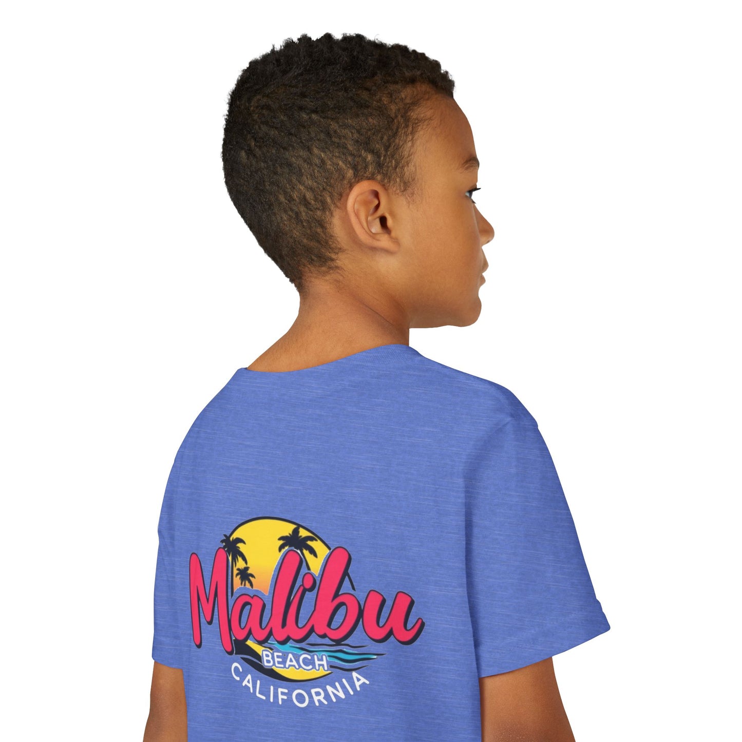 Retro Malibu Unisex Youth Short Sleeve Tee