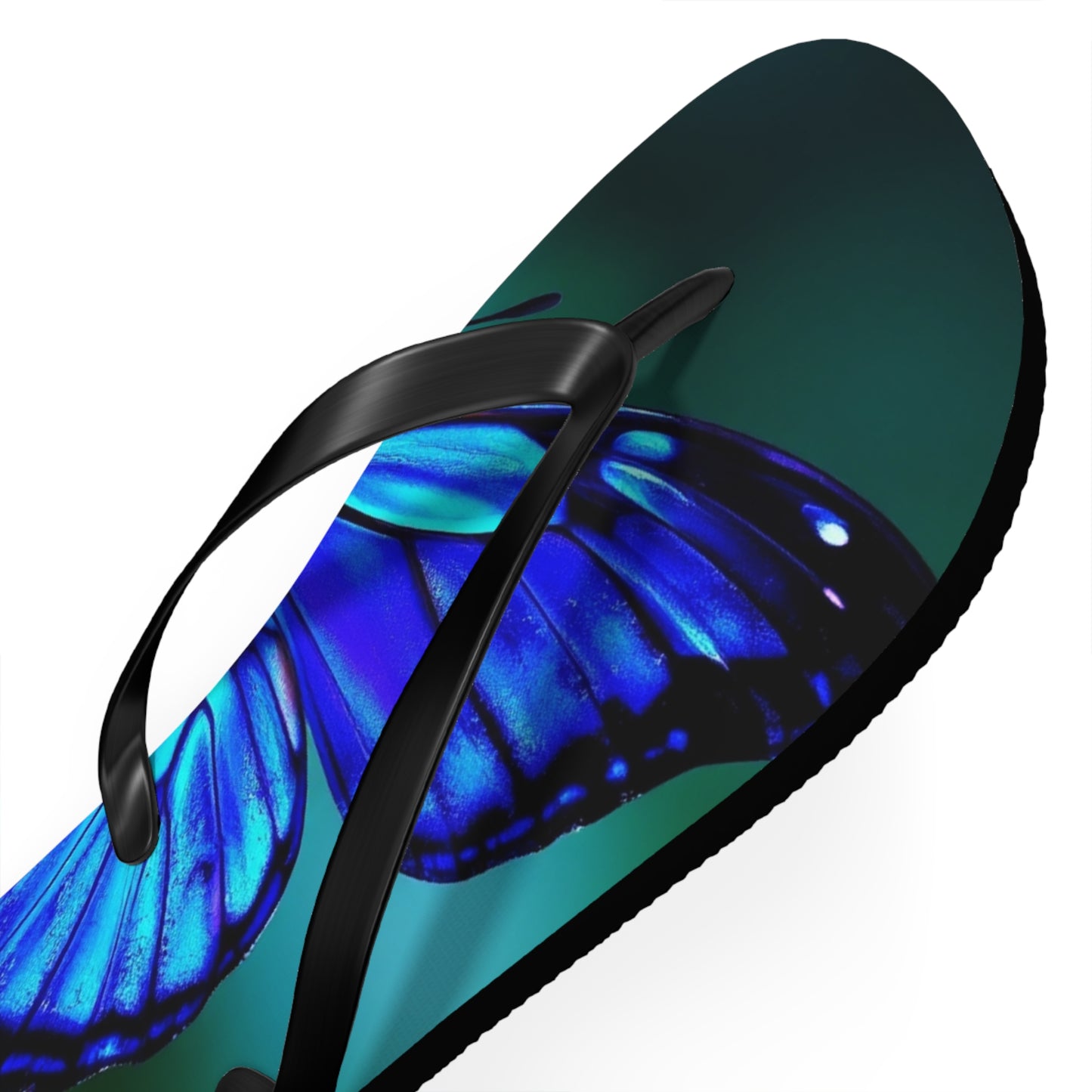 Mystical Butterfly #2 Flip Flops