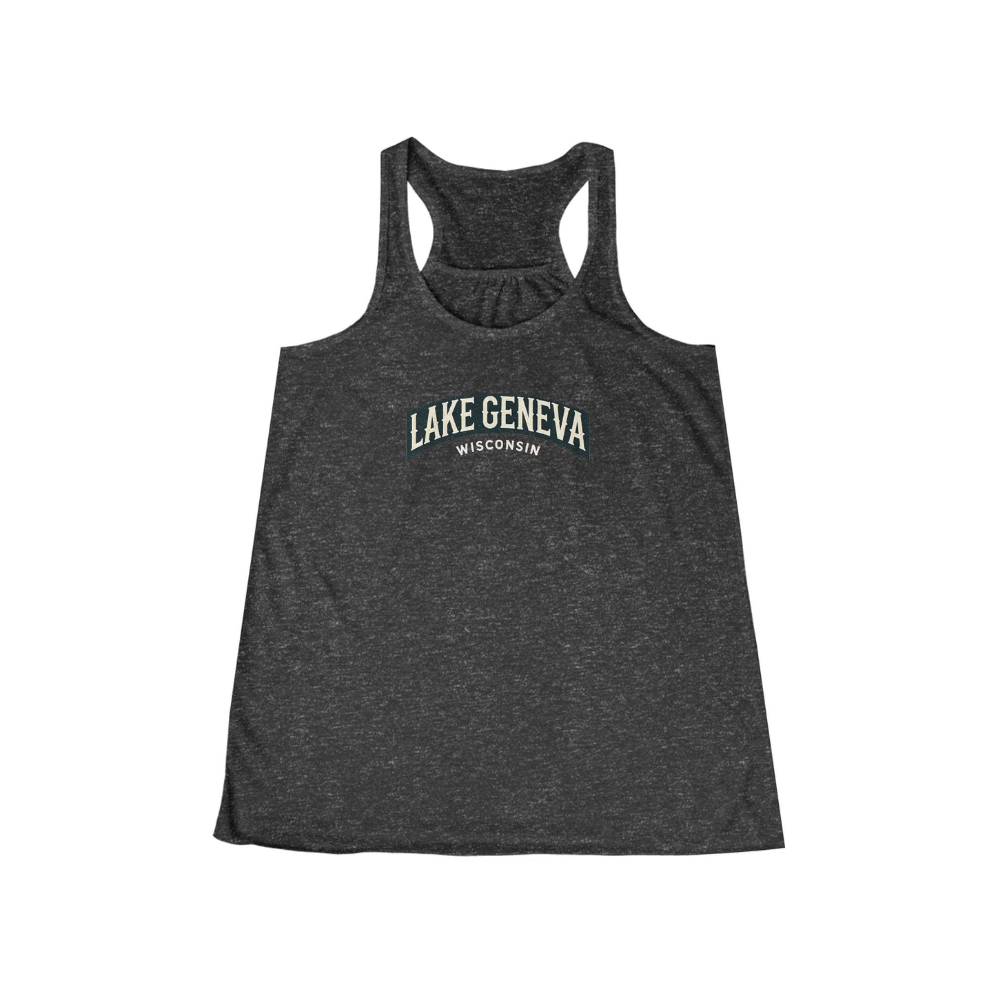 Vintage Lake Geneva Women's Flowy Racerback Tank
