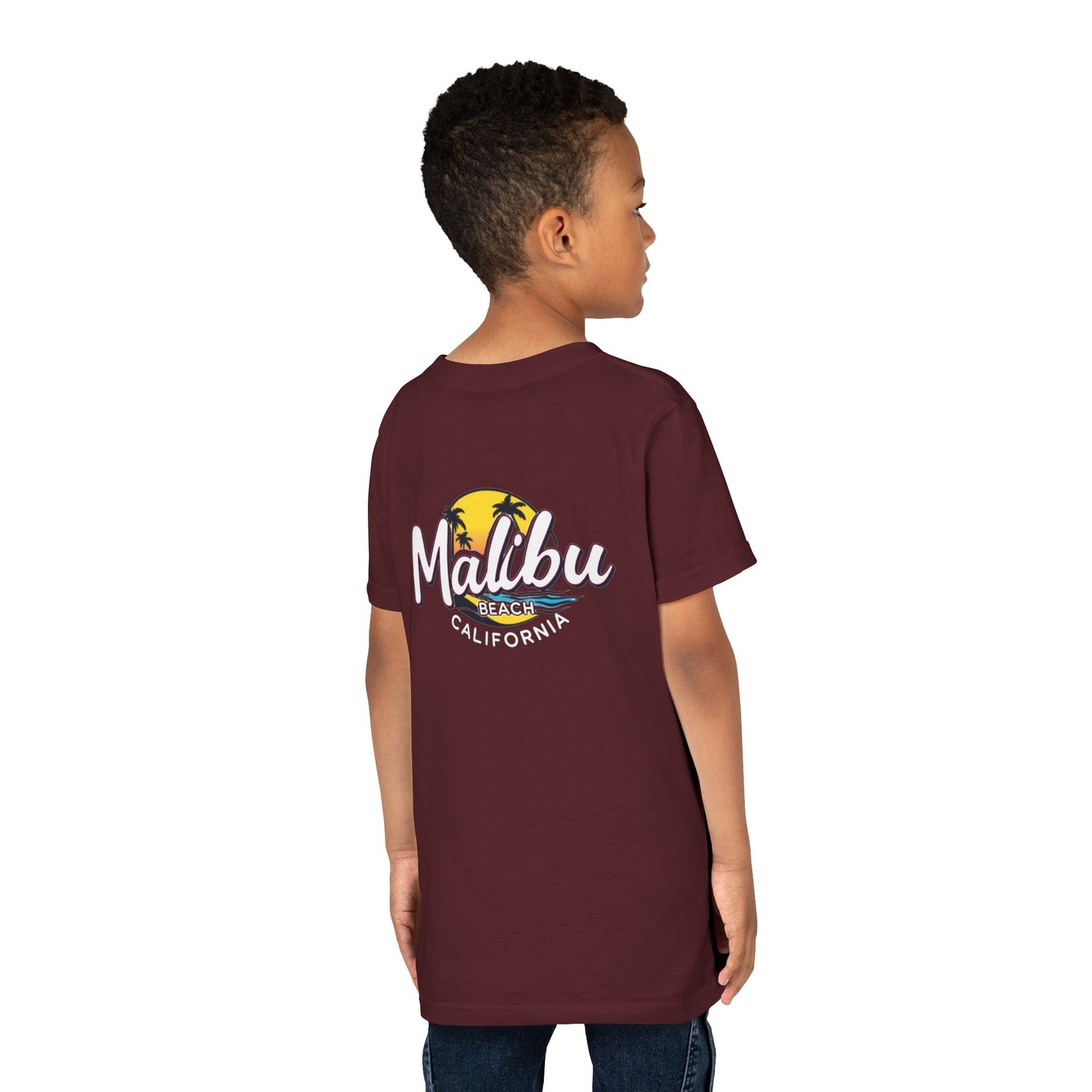 Retro Malibu Unisex Youth Short Sleeve Tee