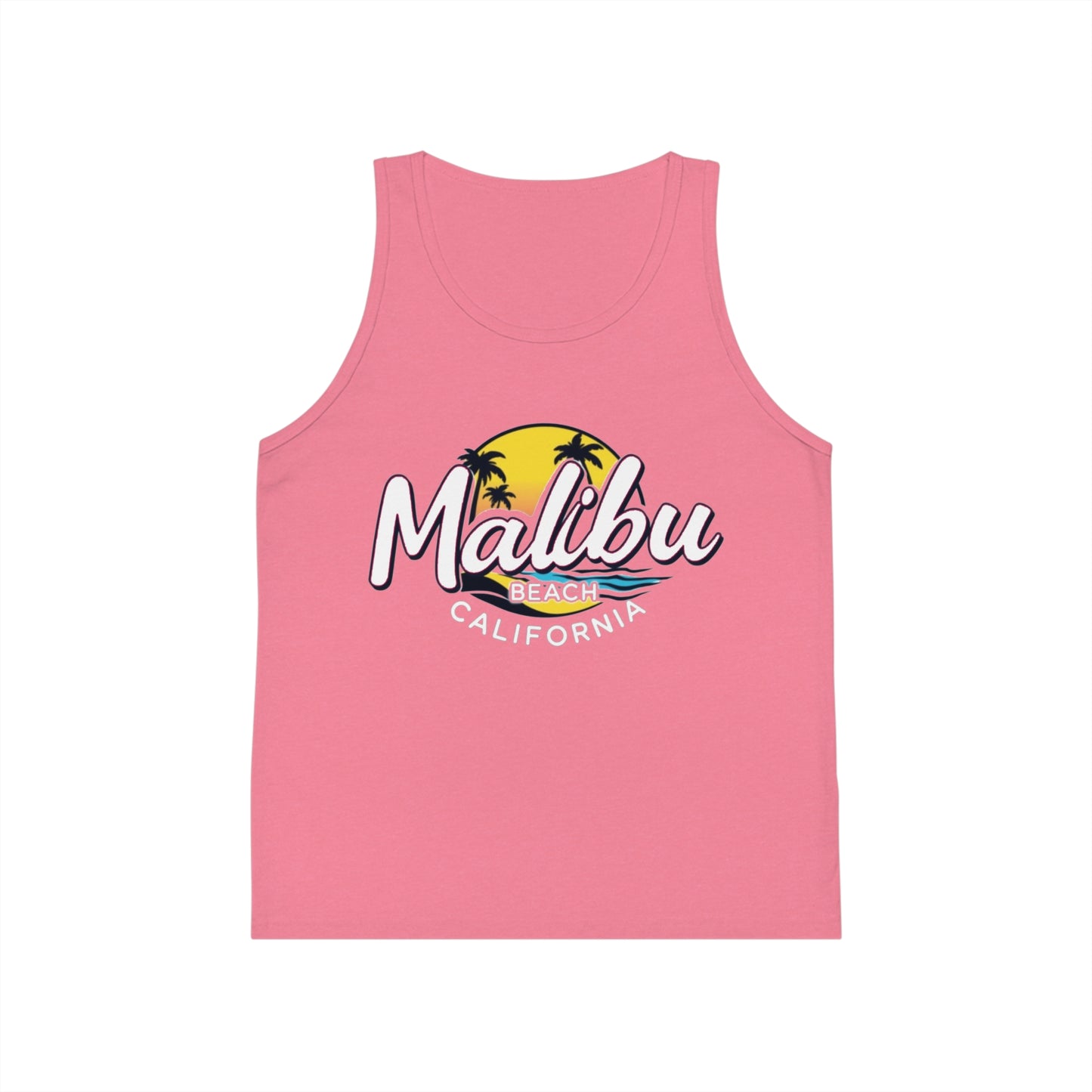 Retro Malibu Unisex Kids Jersey Tank Top