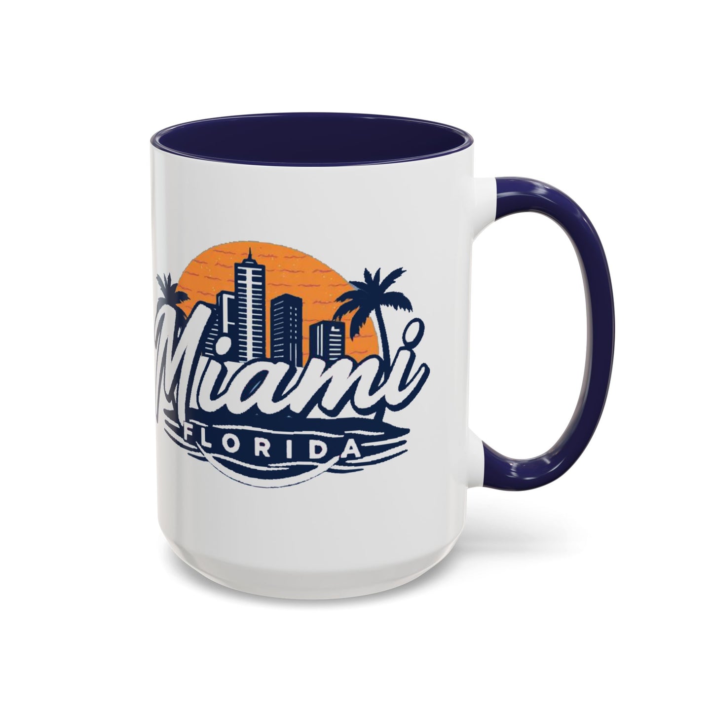 Retro Miami Accent Coffee Mug